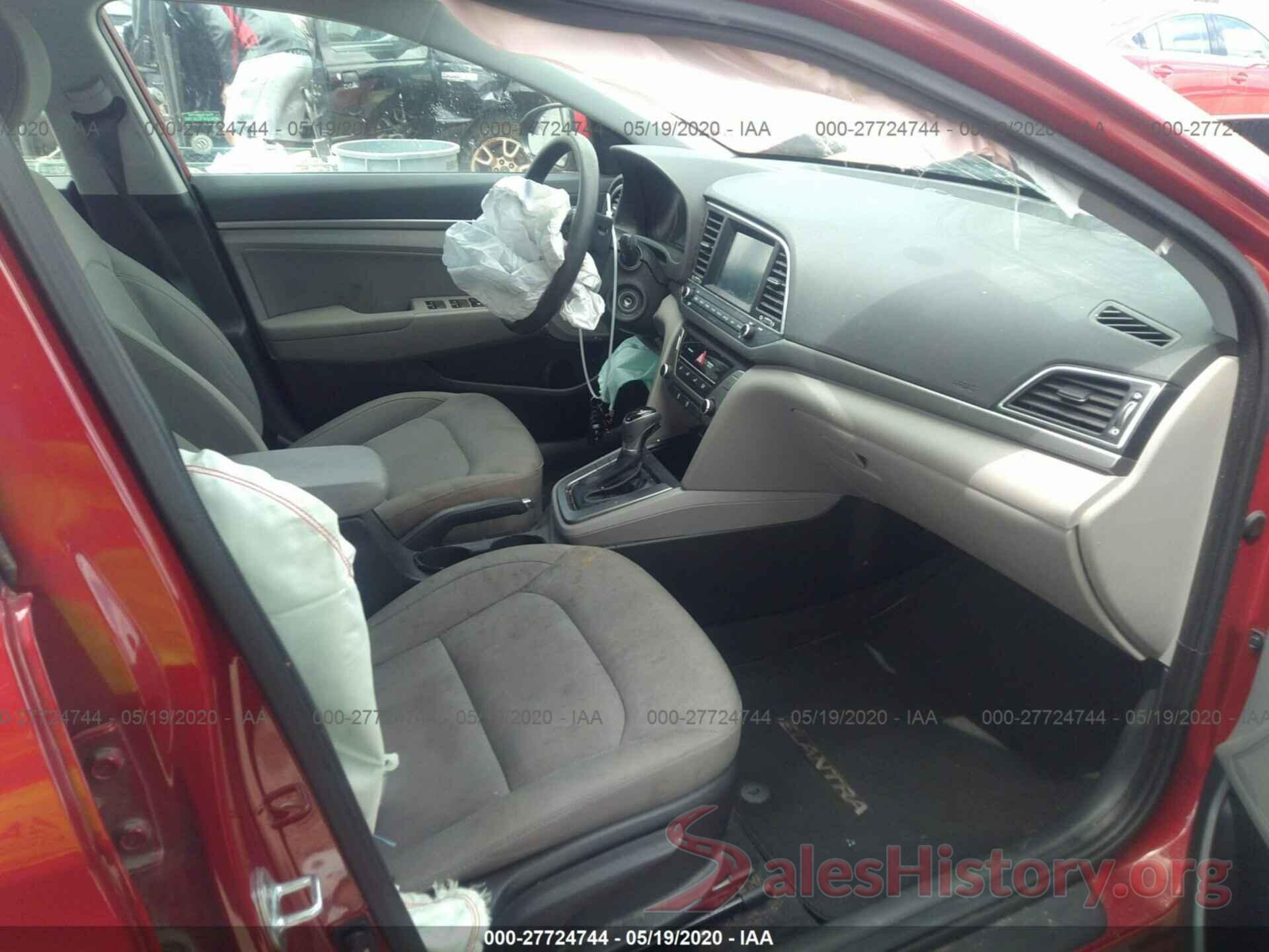 KMHD84LF9HU065320 2017 Hyundai Elantra