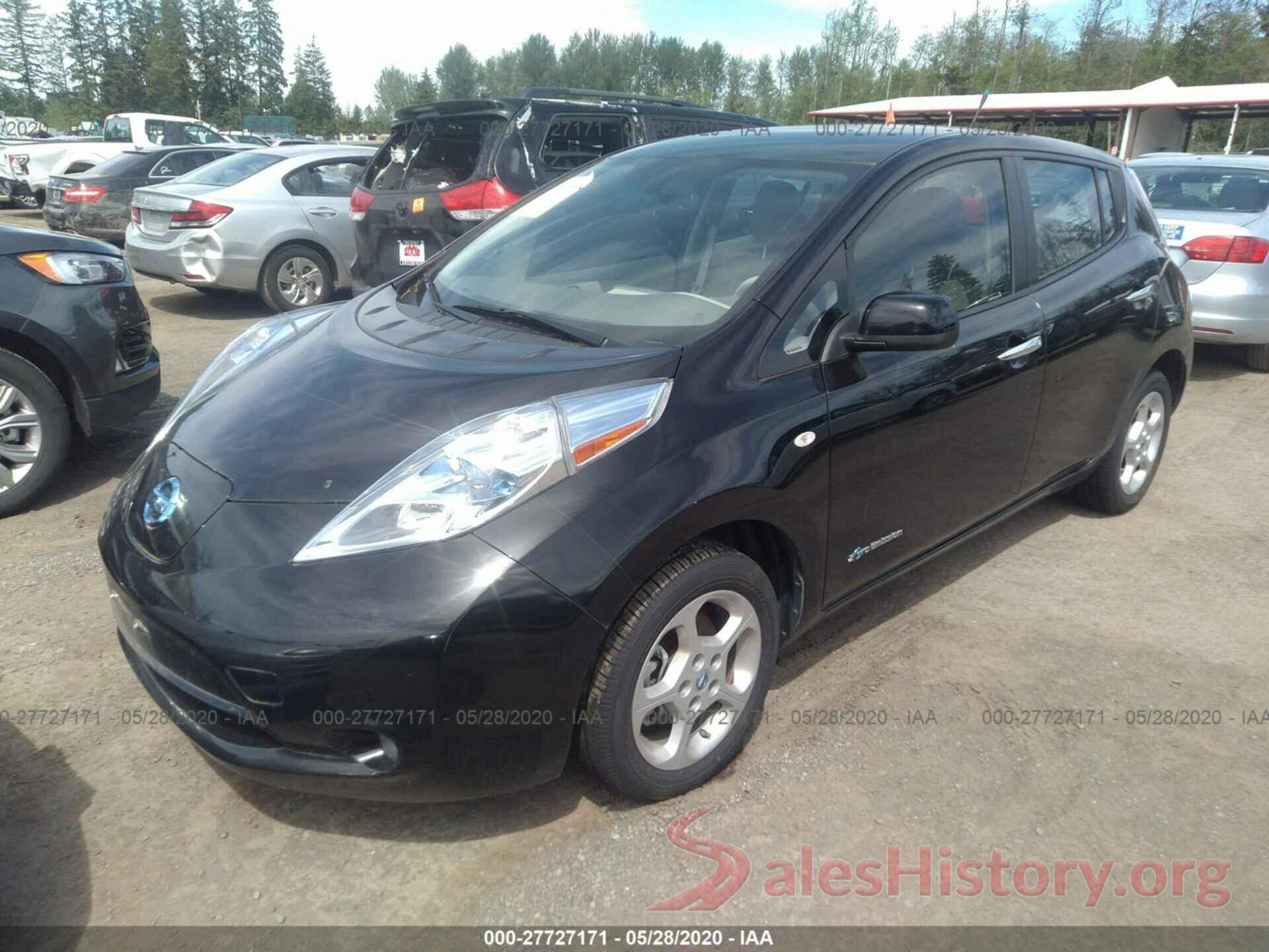 JN1AZ0CP5BT004942 2011 NISSAN LEAF