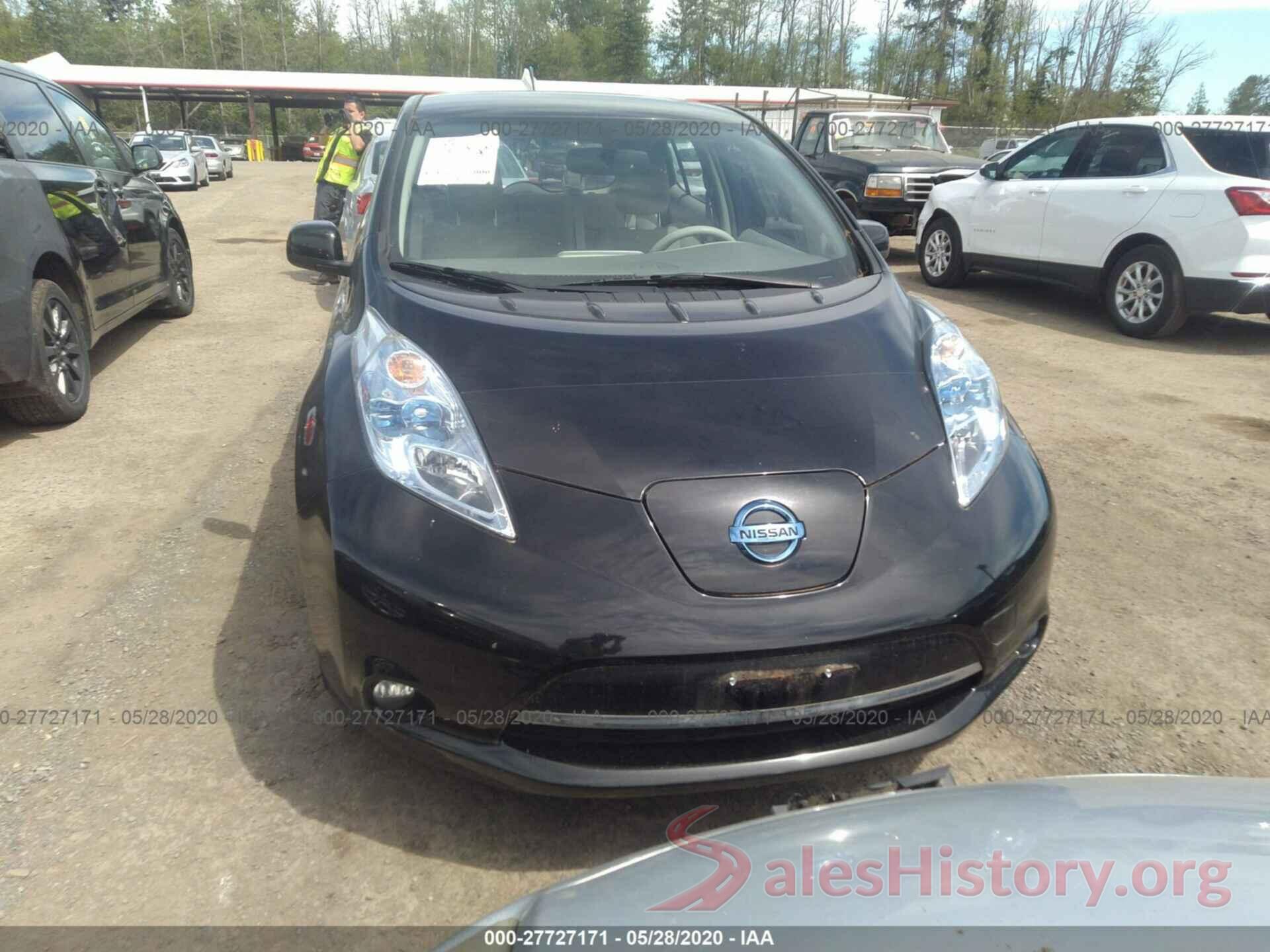 JN1AZ0CP5BT004942 2011 NISSAN LEAF