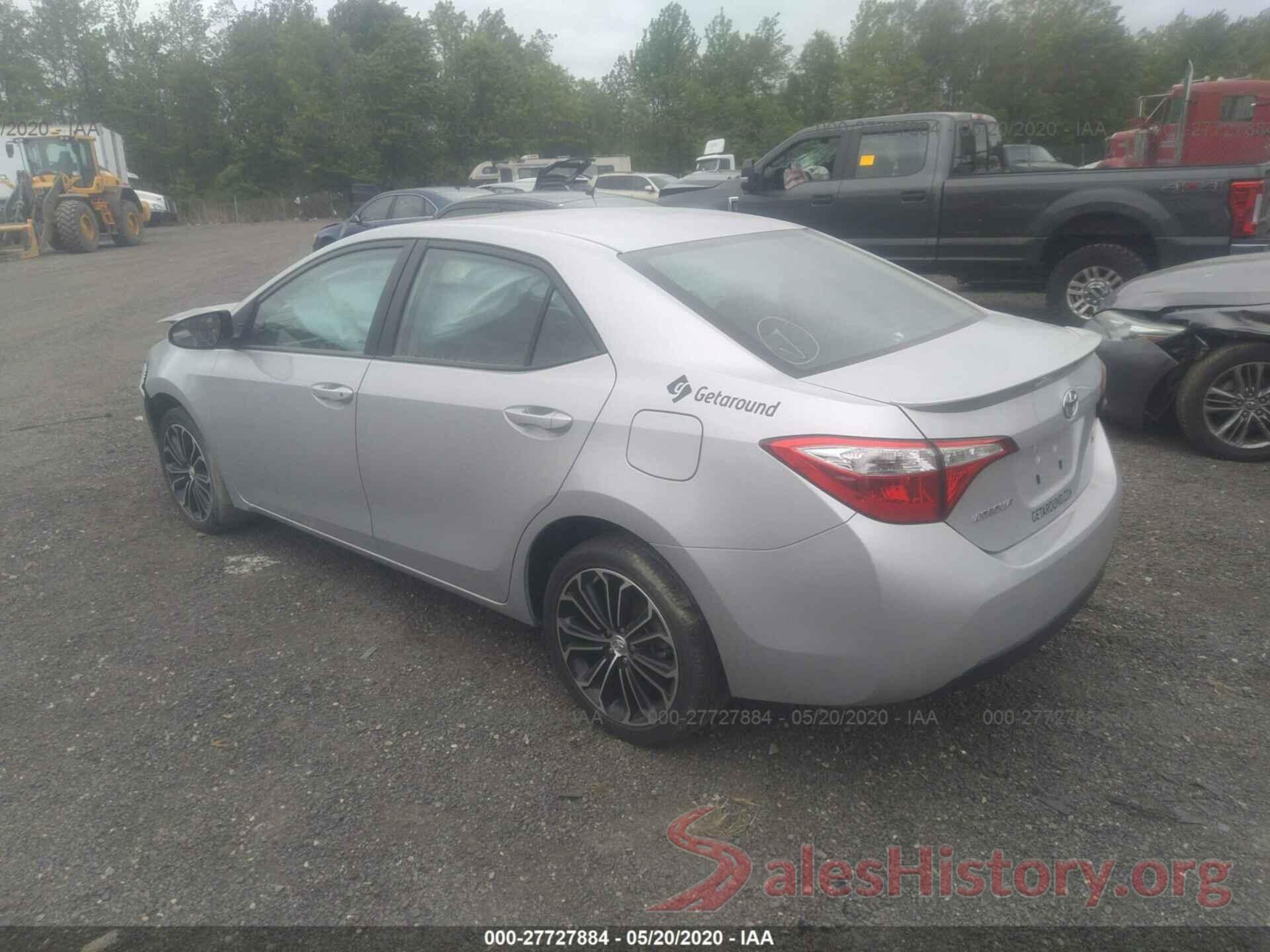 2T1BURHE3GC501367 2016 Toyota Corolla