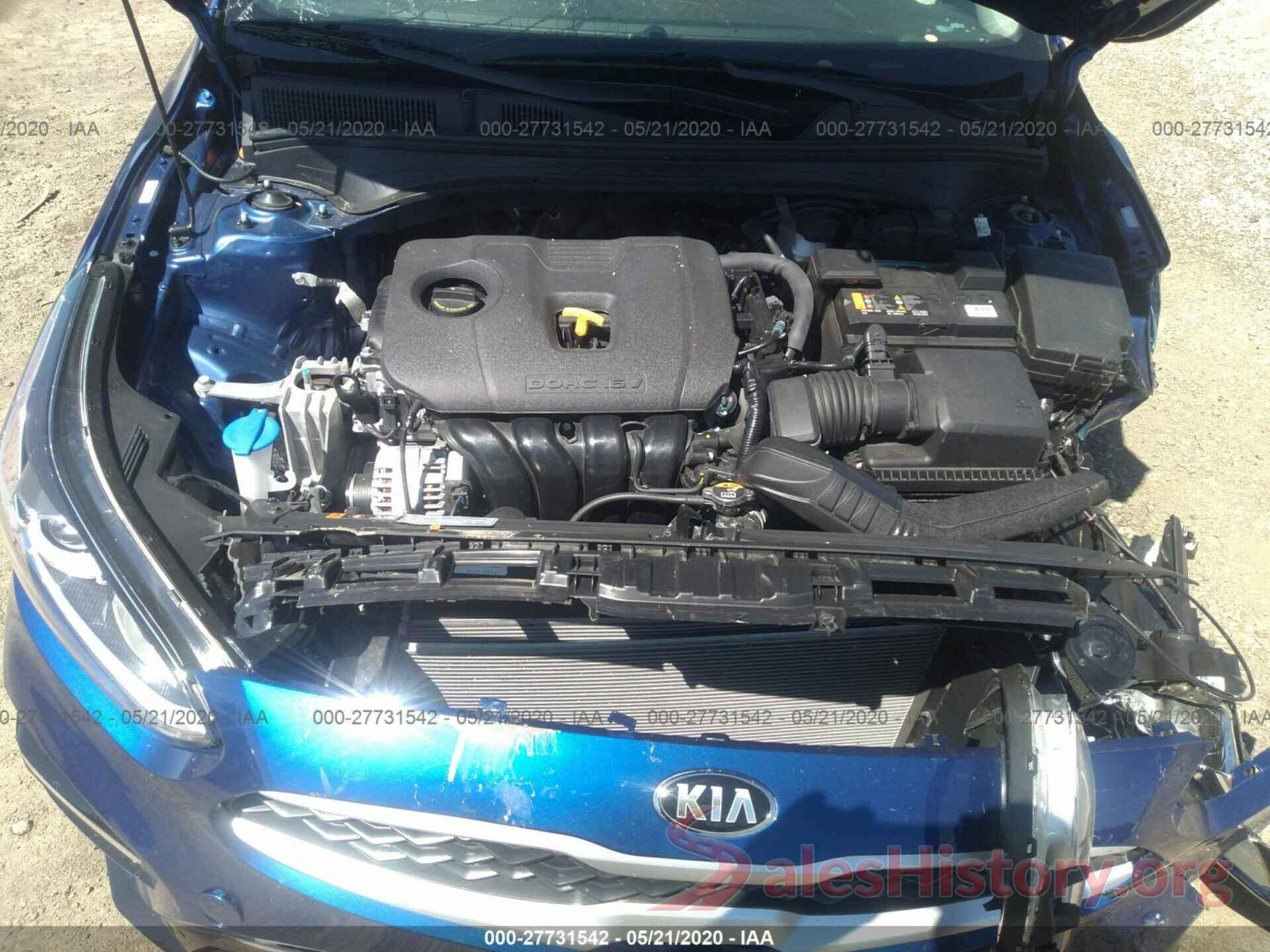 3KPF24ADXLE178636 2020 KIA FORTE