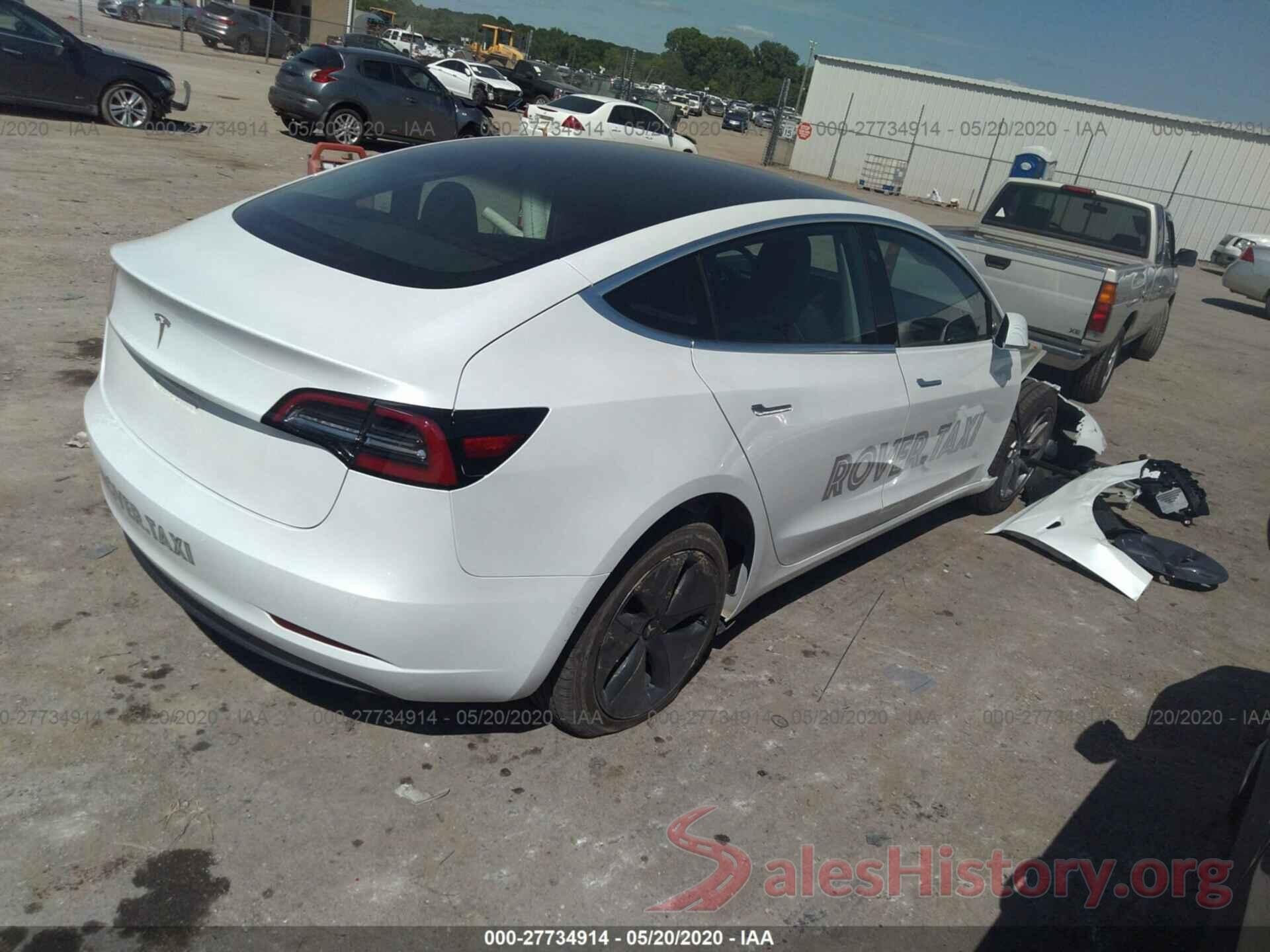 5YJ3E1EA2LF659418 2020 TESLA MODEL 3