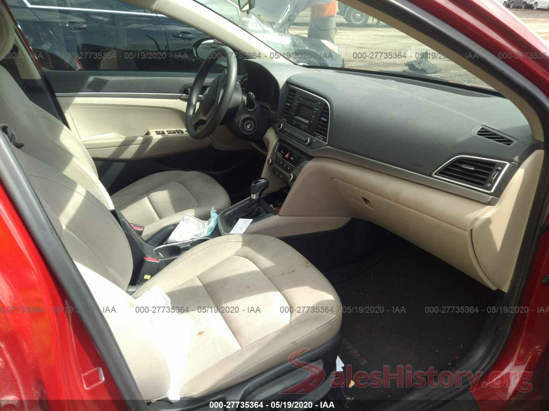 KMHD74LFXHU141307 2017 Hyundai Elantra