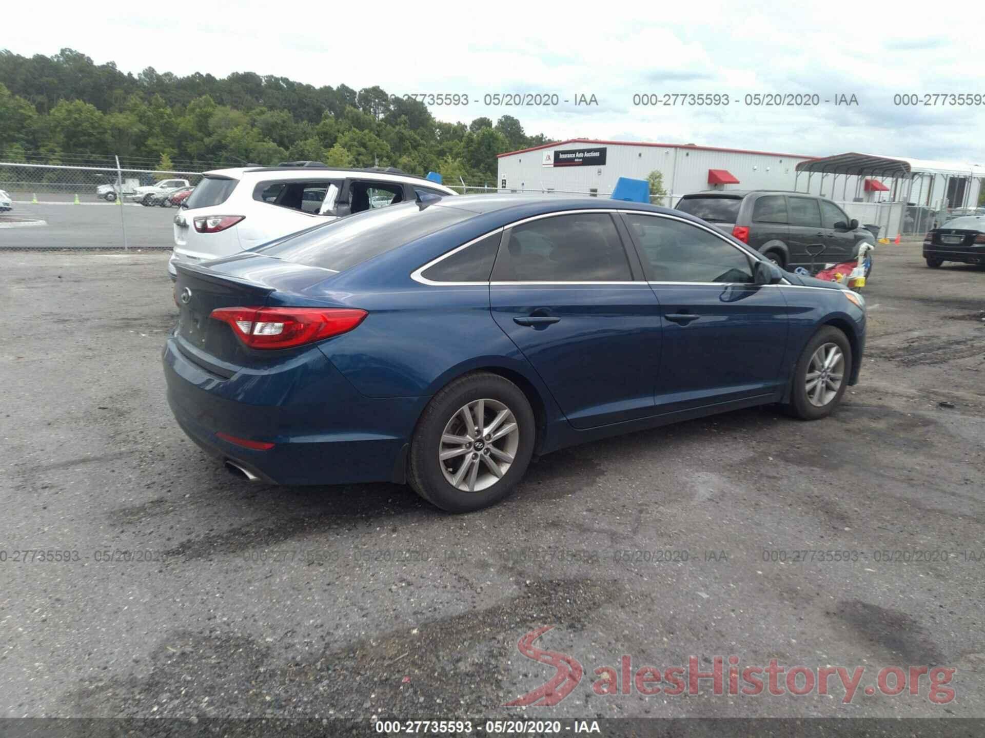 5NPE24AF2GH425629 2016 Hyundai Sonata