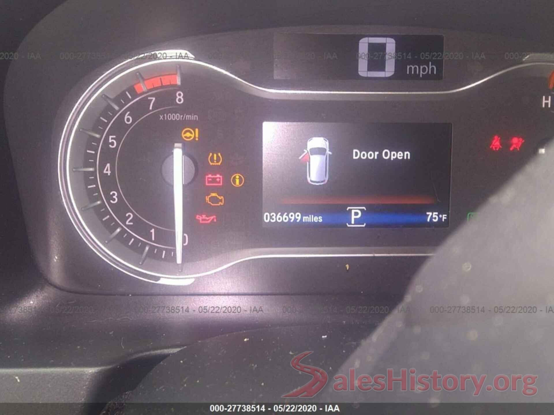 5FNYF6H79HB006110 2017 Honda Pilot