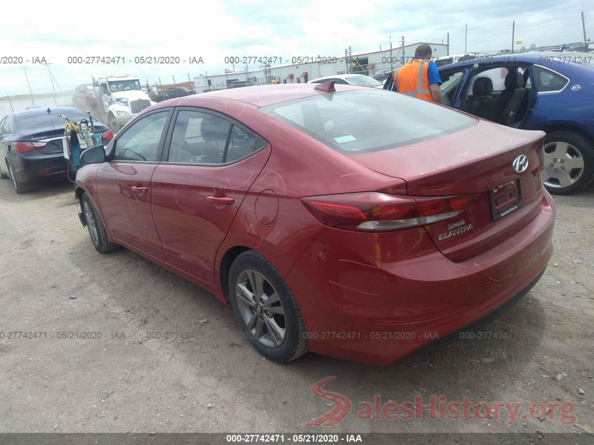 KMHD84LF7HU246626 2017 Hyundai Elantra