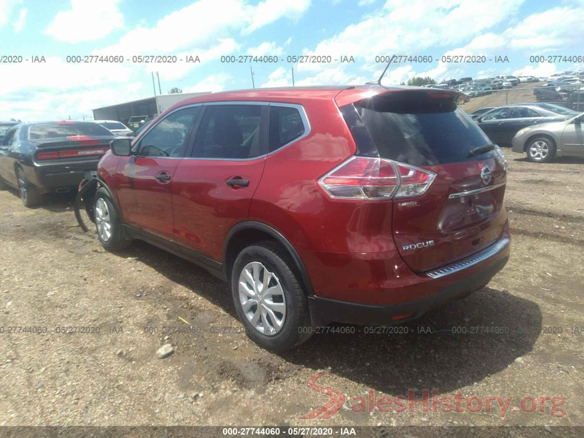 5N1AT2MTXGC895741 2016 NISSAN ROGUE