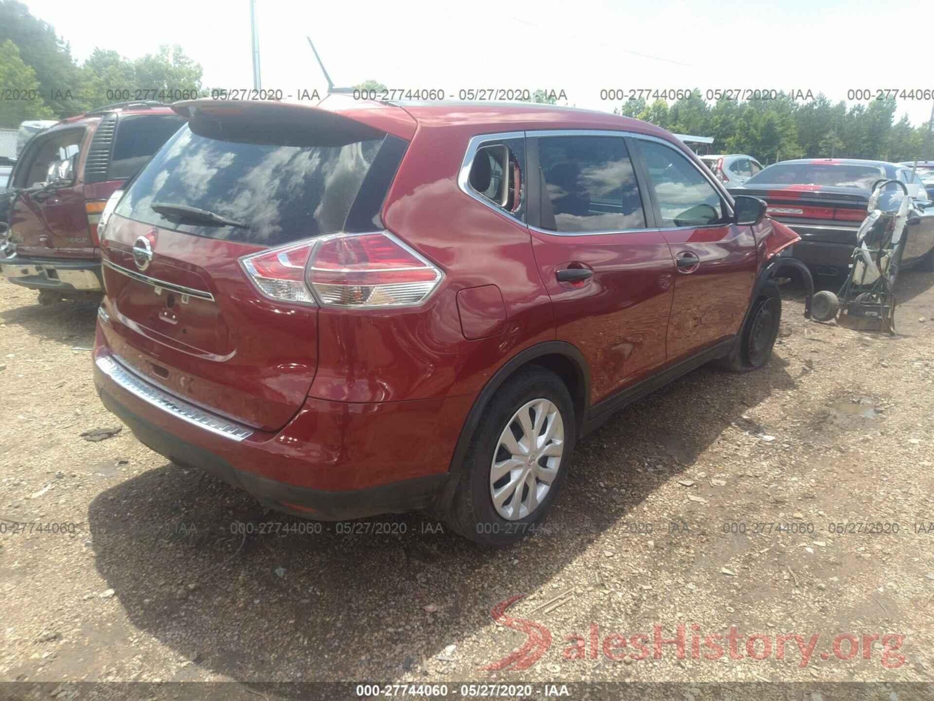 5N1AT2MTXGC895741 2016 NISSAN ROGUE