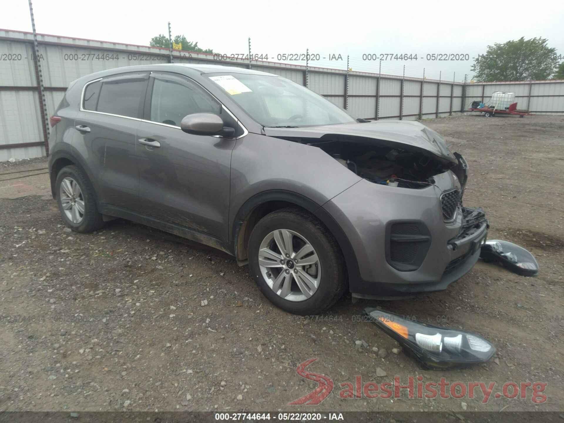 KNDPM3AC1J7447636 2018 KIA SPORTAGE