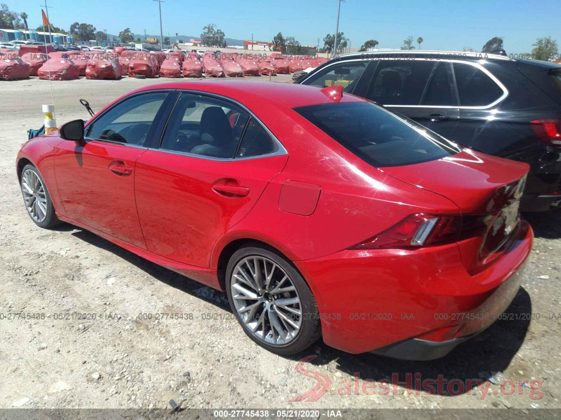 JTHBA1D21G5005338 2016 LEXUS IS