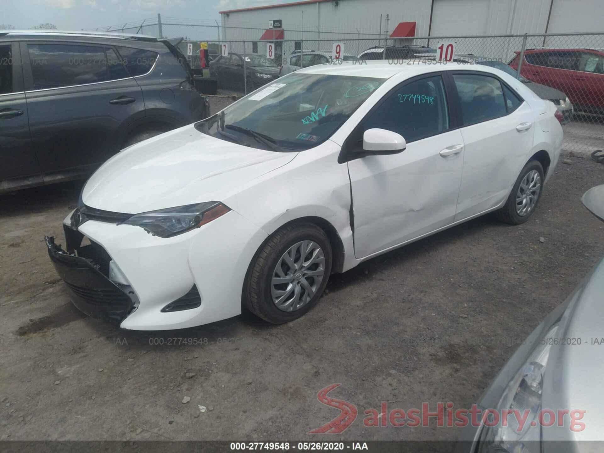 5YFBURHE6HP658120 2017 Toyota Corolla