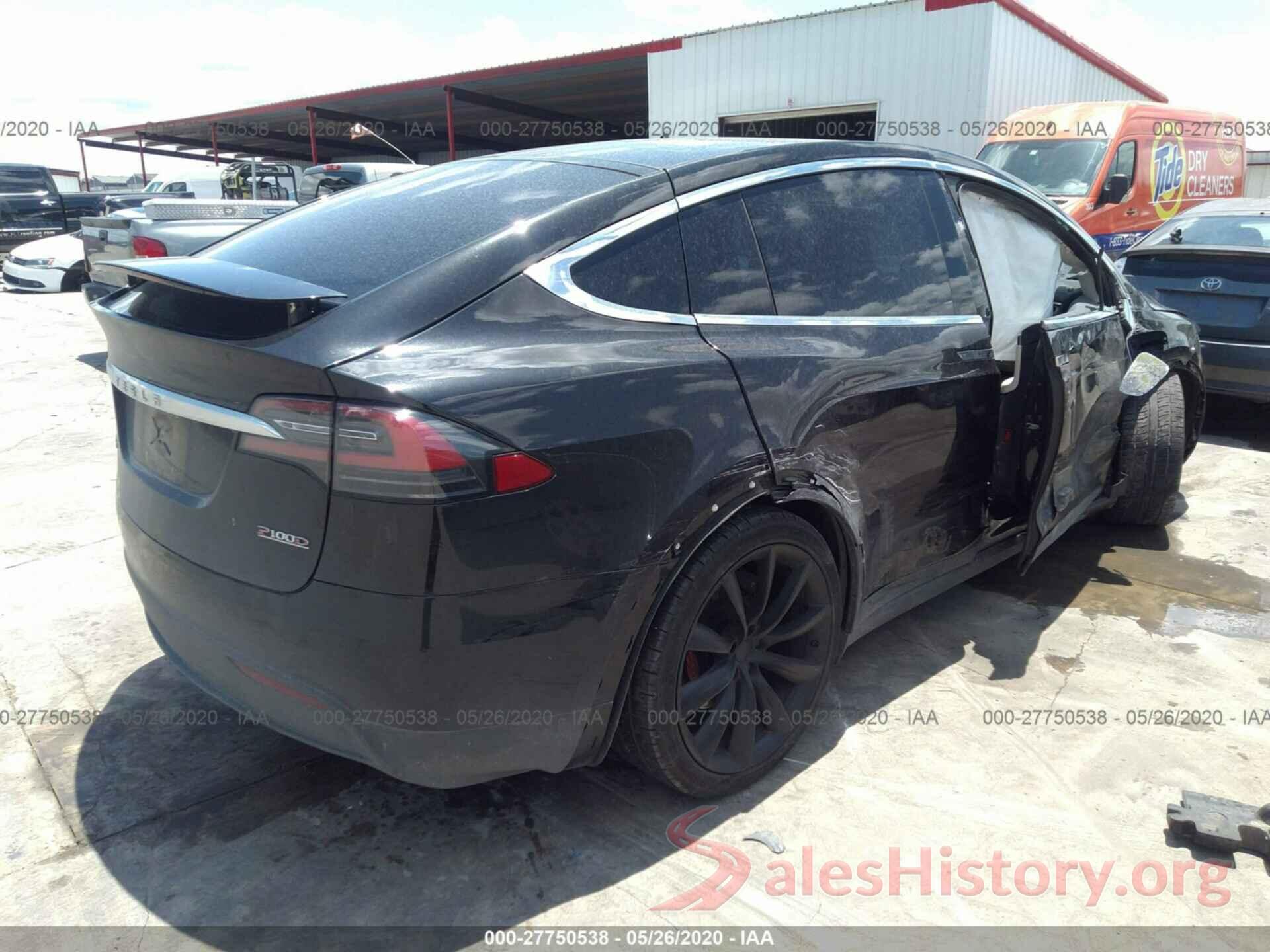 5YJXCBE43JF089711 2018 TESLA MODEL X