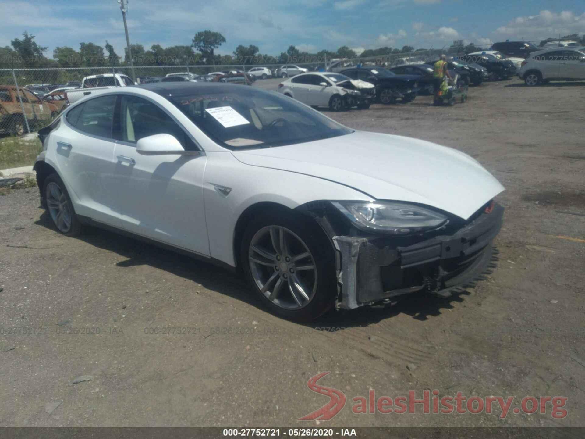 5YJSA1H18EFP33494 2014 TESLA MODEL S