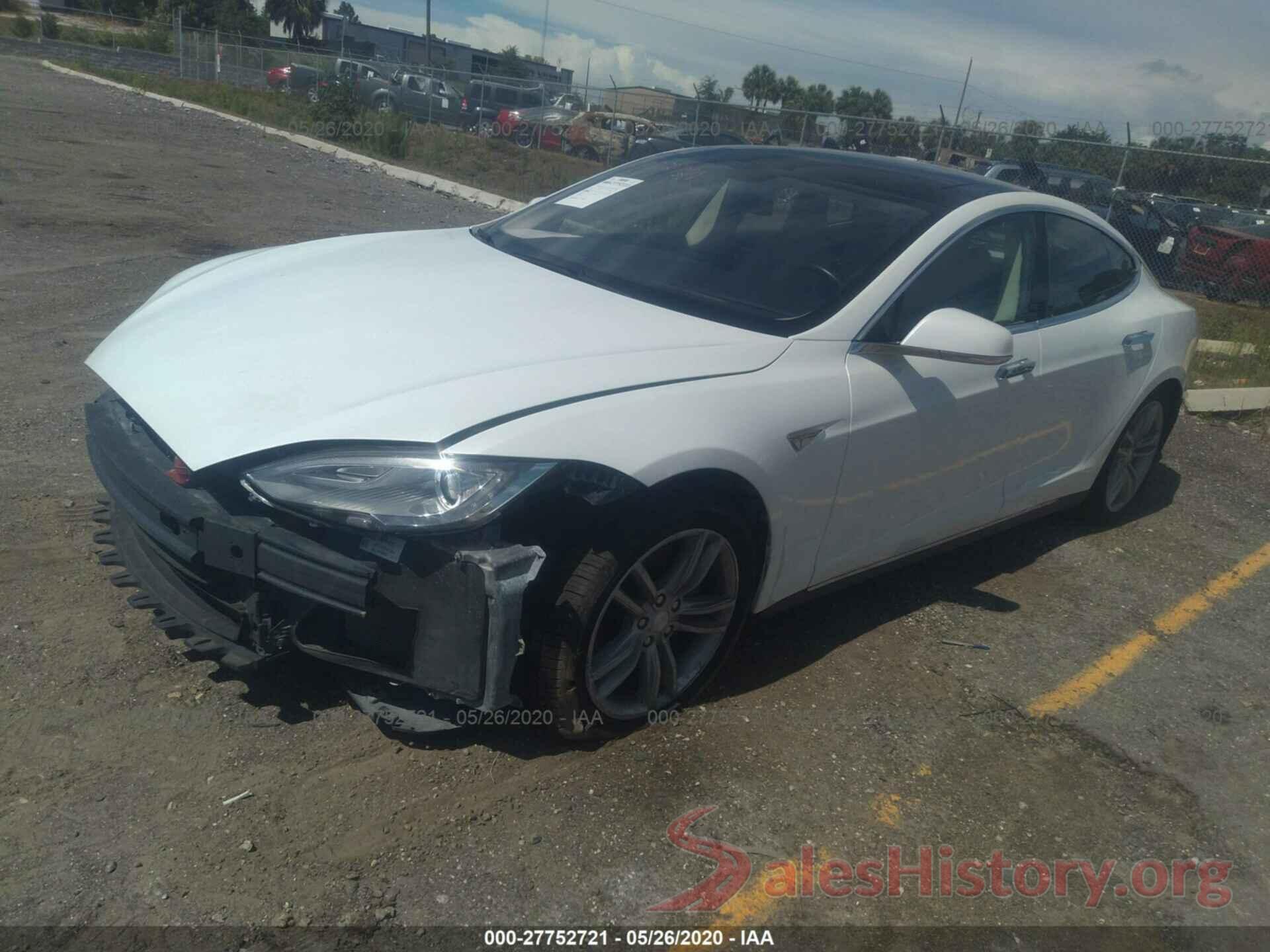 5YJSA1H18EFP33494 2014 TESLA MODEL S