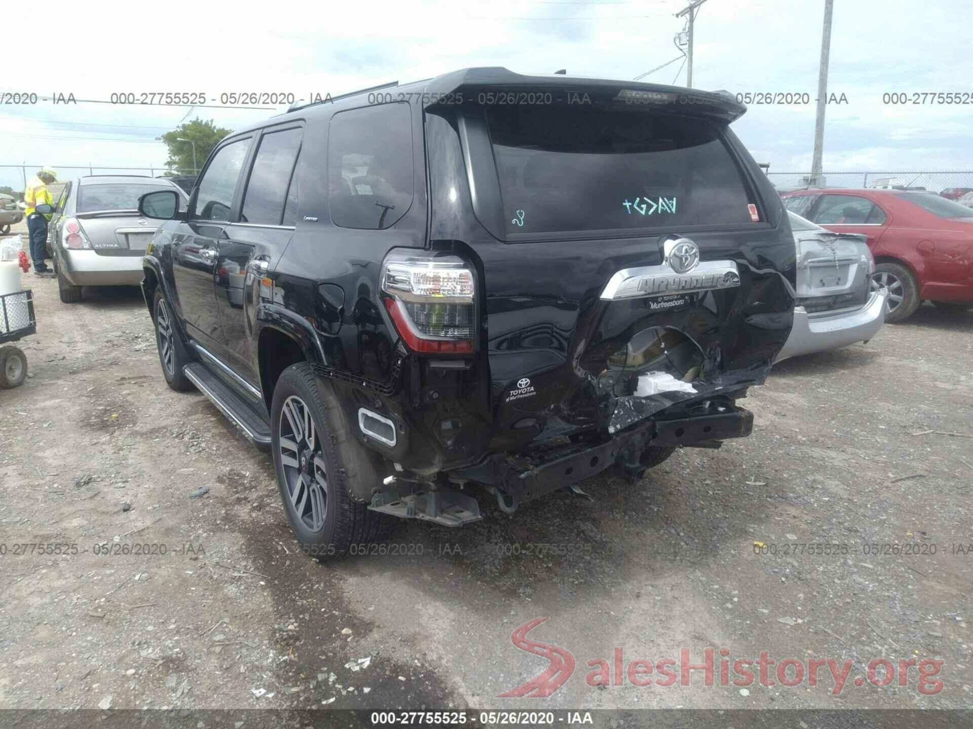 JTEBU5JR5J5495237 2018 TOYOTA 4RUNNER