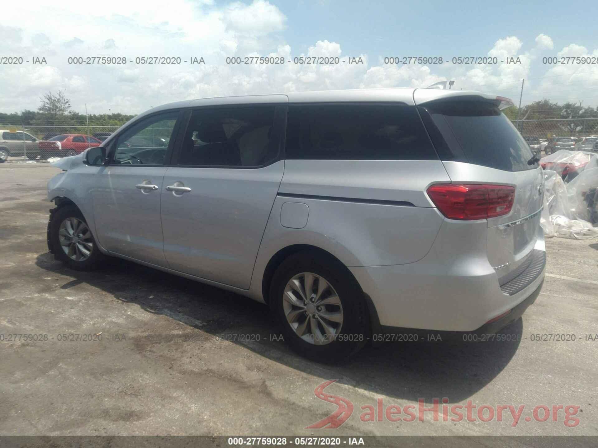 KNDMB5C15K6540005 2019 KIA SEDONA