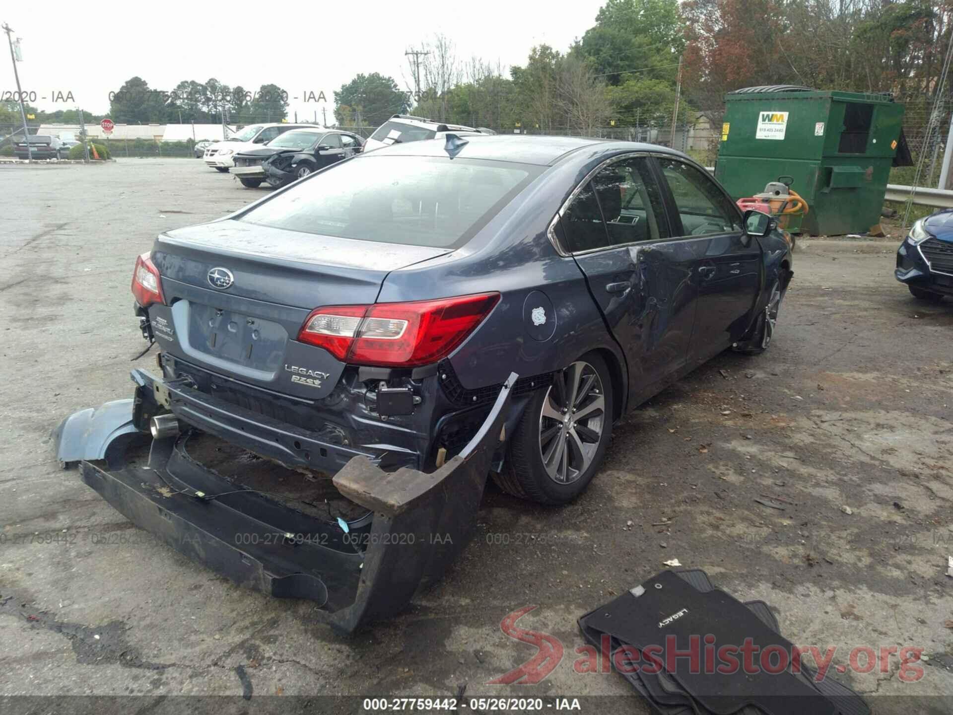 4S3BNAN64H3056532 2017 Subaru Legacy