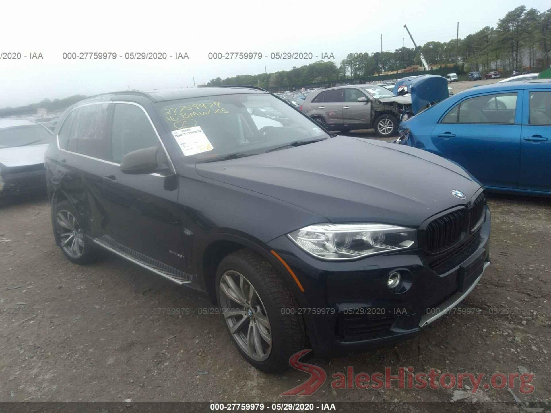 5UXKR0C5XG0S84607 2016 BMW X5