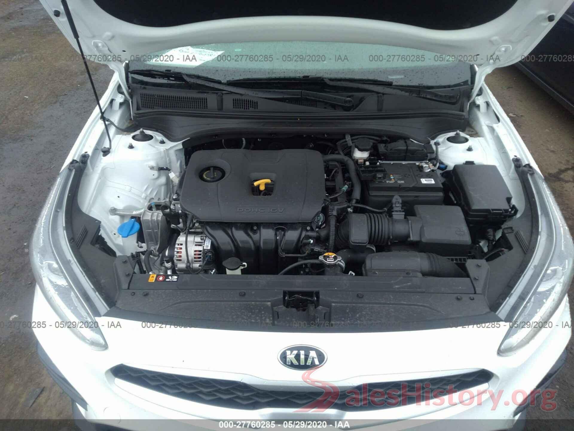 3KPF24AD4LE189826 2020 KIA FORTE