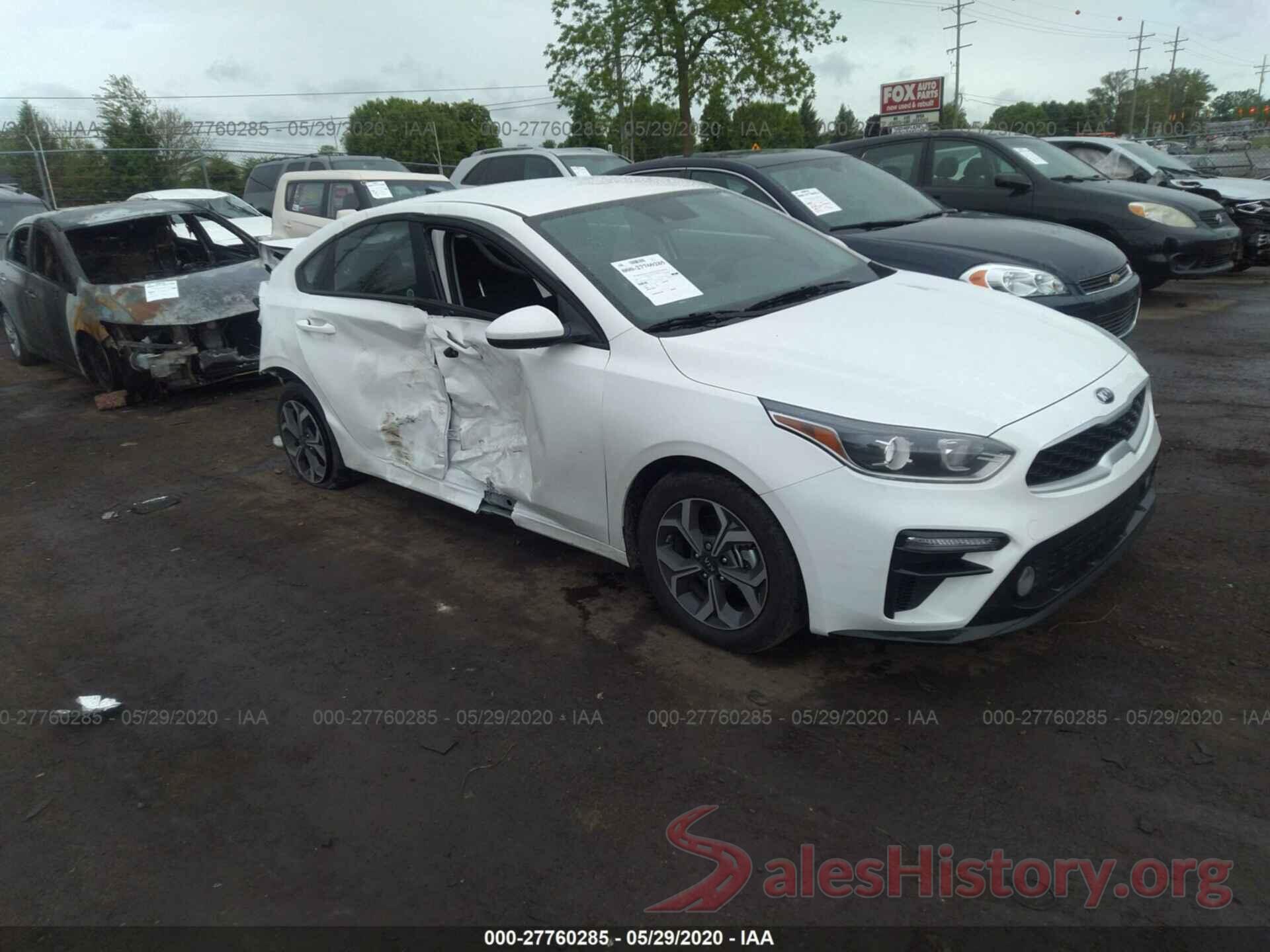 3KPF24AD4LE189826 2020 KIA FORTE