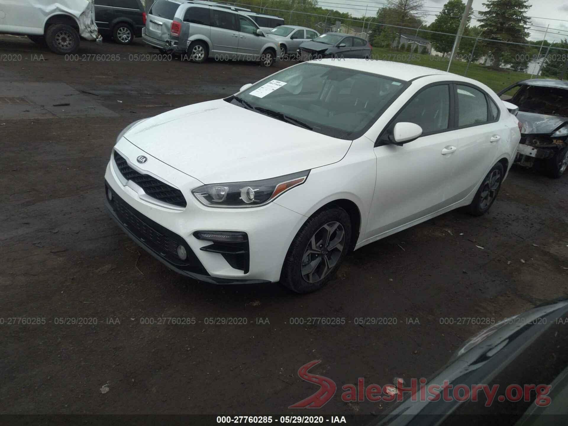 3KPF24AD4LE189826 2020 KIA FORTE