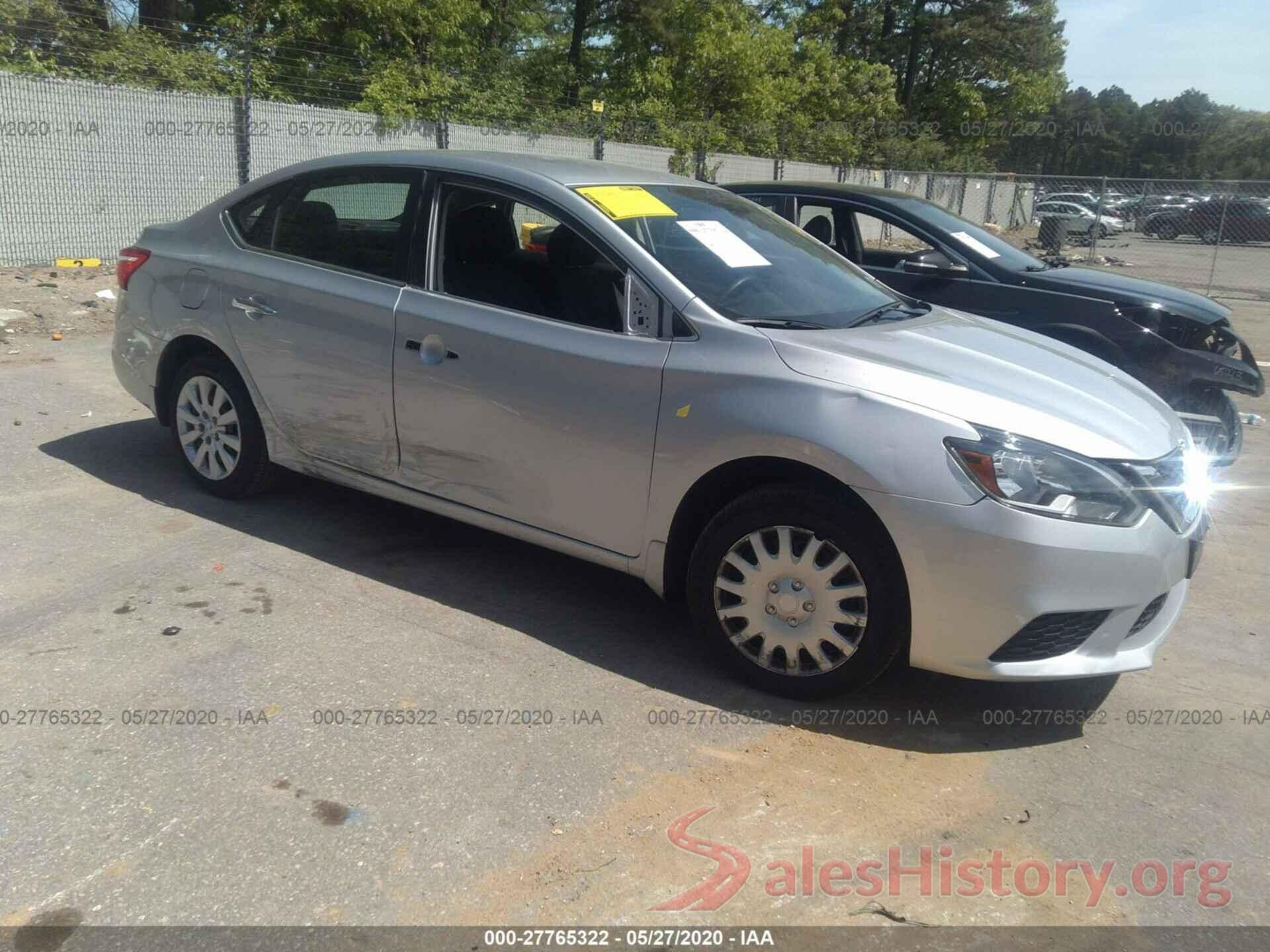 3N1AB7APXGY332193 2016 Nissan Sentra