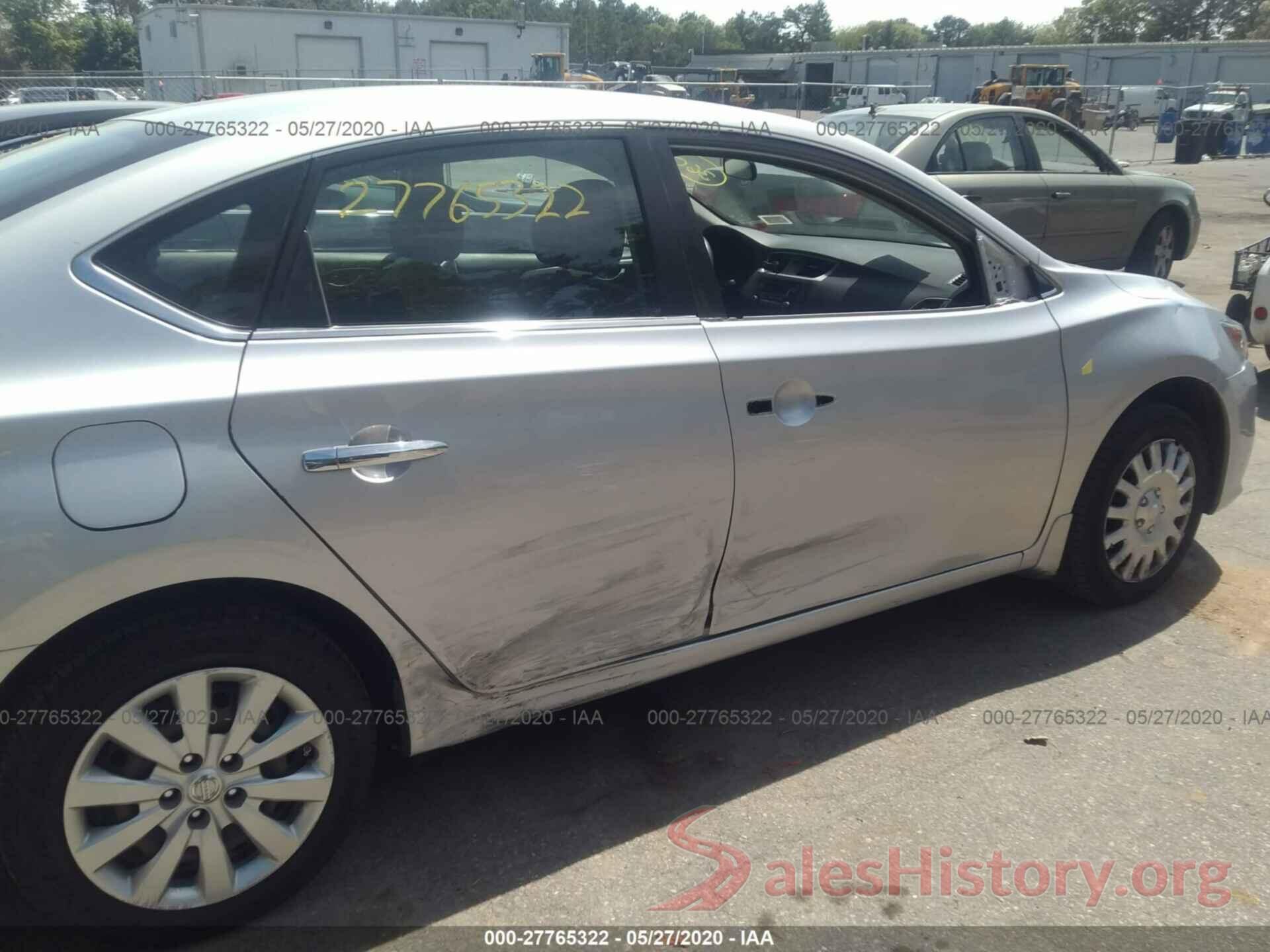 3N1AB7APXGY332193 2016 Nissan Sentra