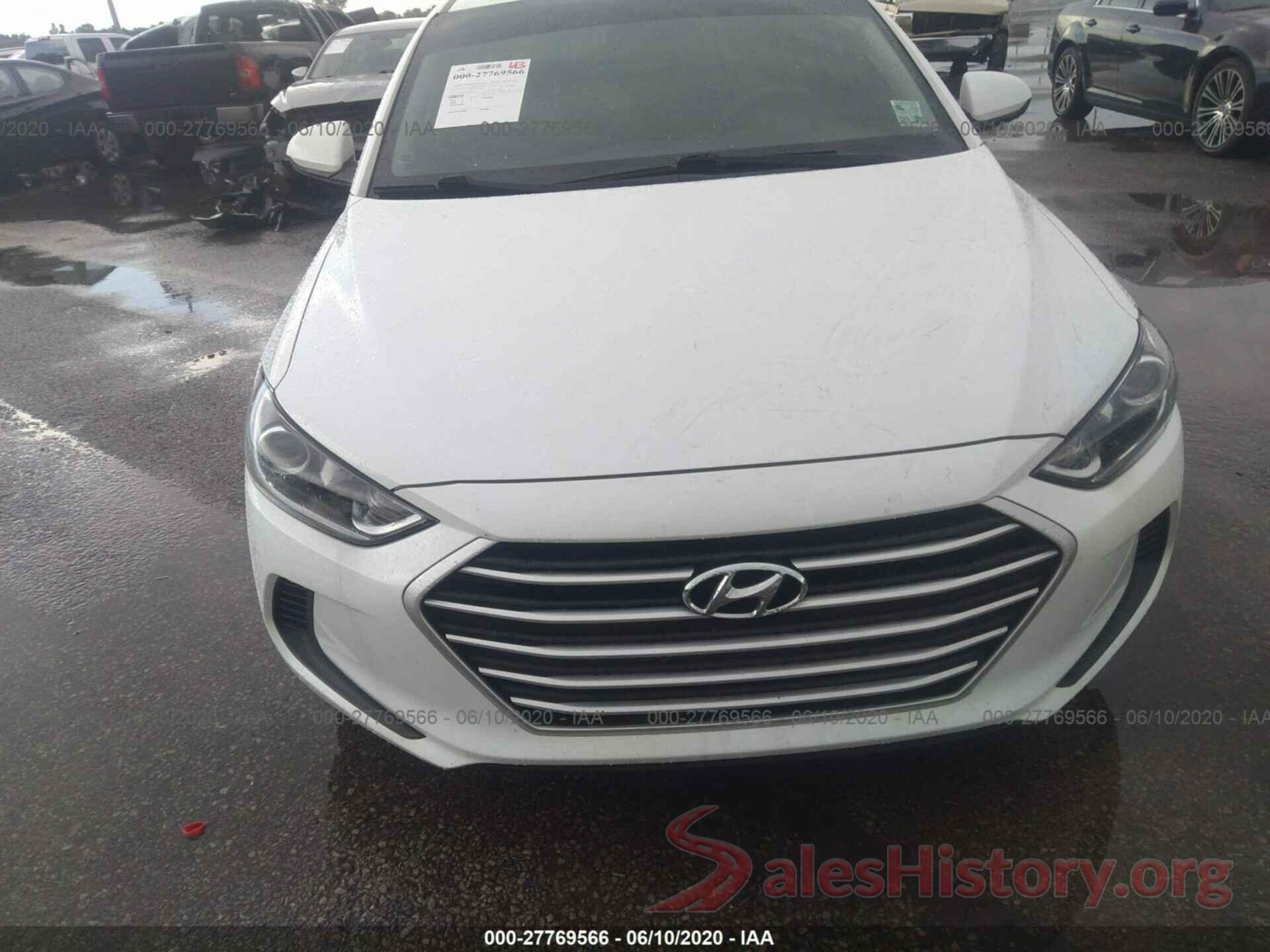 5NPD84LF7HH171876 2017 Hyundai Elantra