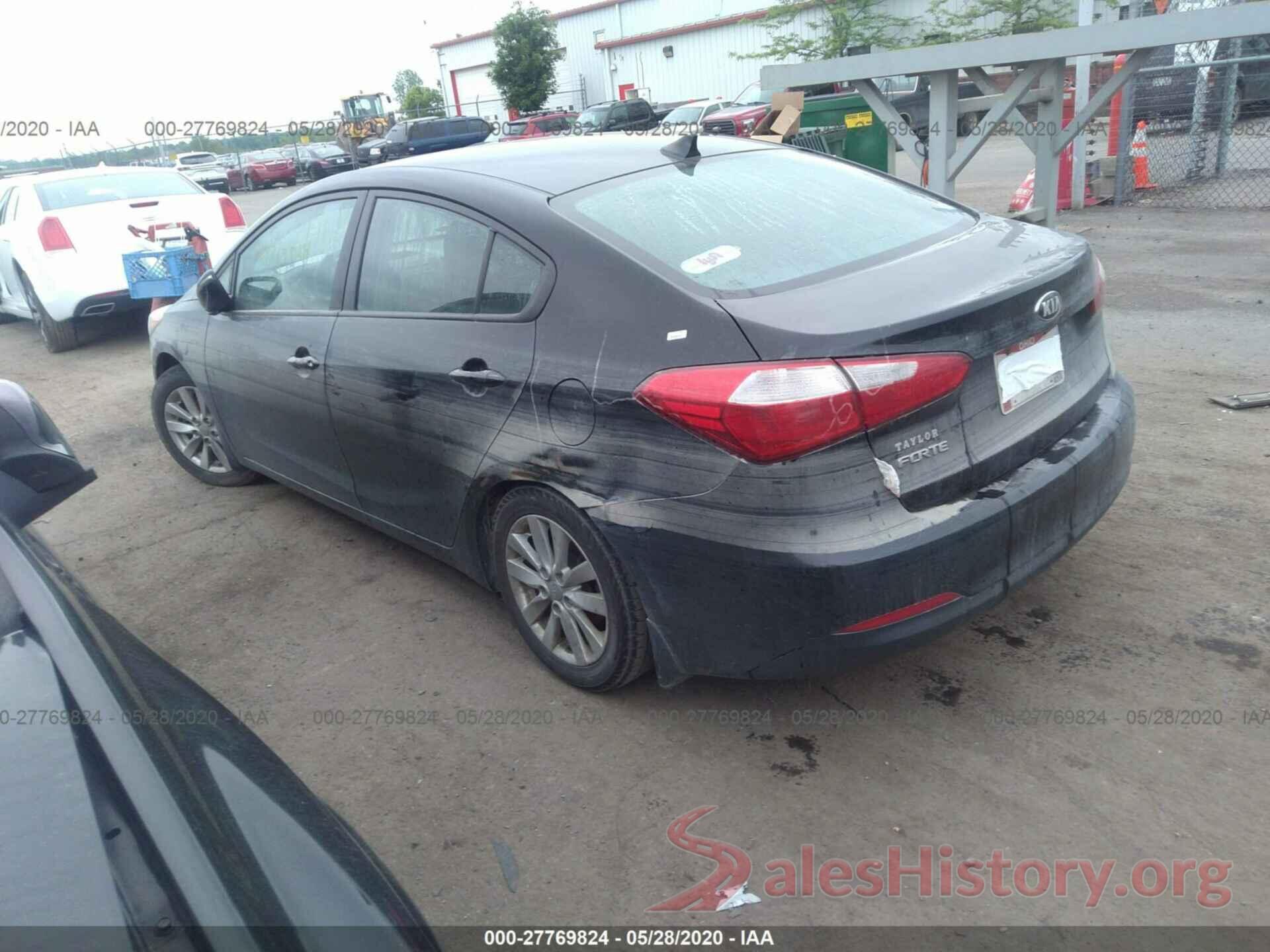 KNAFX4A66G5477431 2016 KIA Forte