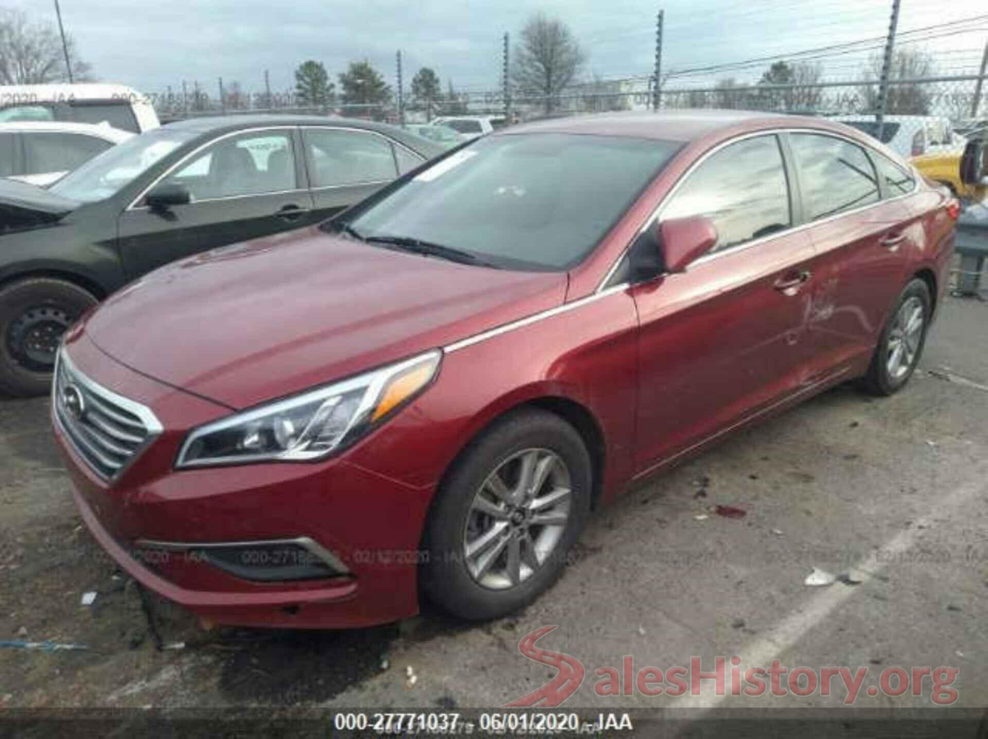 5NPE24AF5GH344785 2016 HYUNDAI SONATA