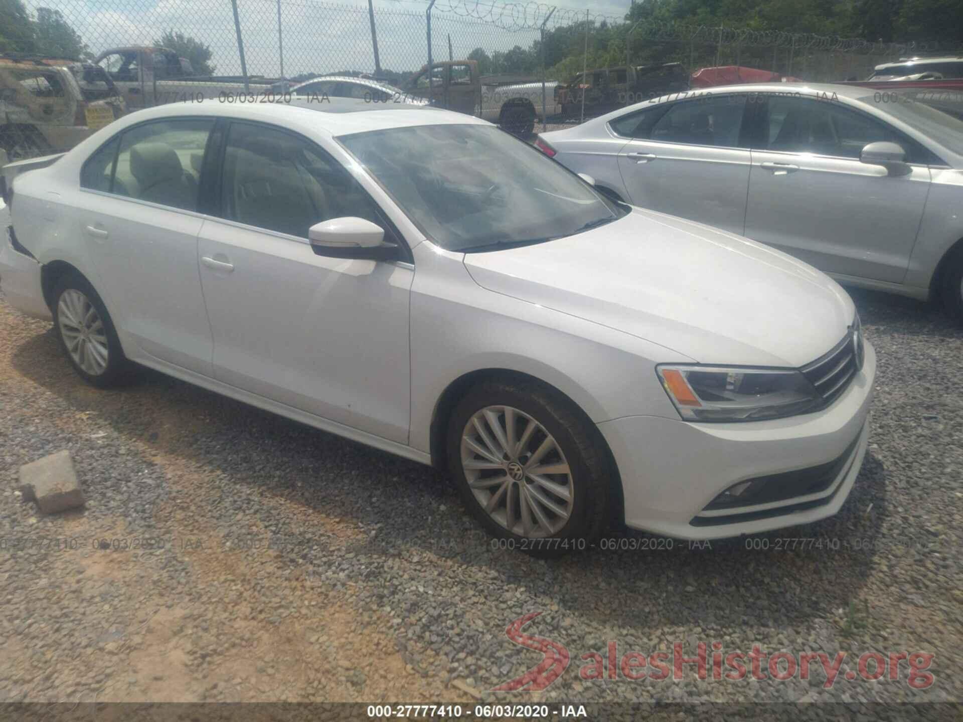 3VWL07AJXGM213281 2016 Volkswagen Jetta