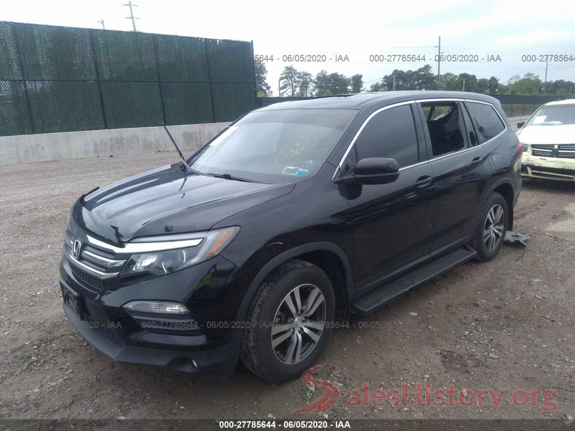 5FNYF6H53HB038341 2017 Honda Pilot