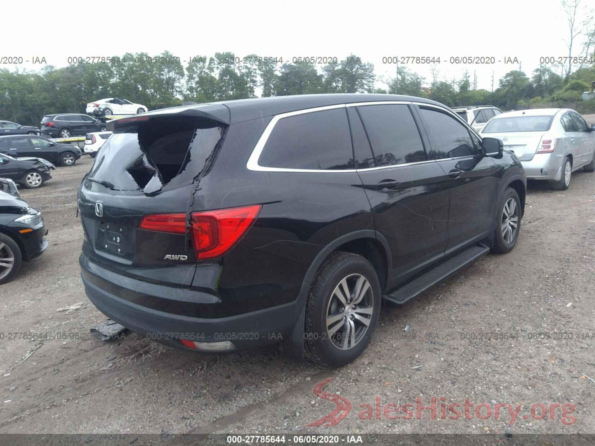 5FNYF6H53HB038341 2017 Honda Pilot