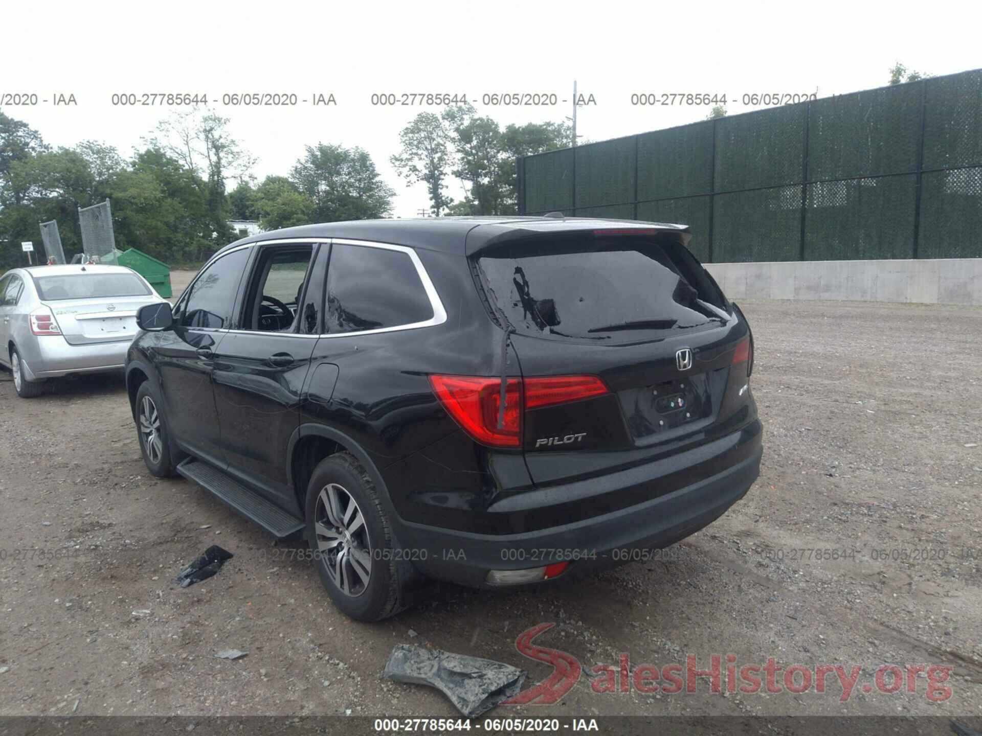 5FNYF6H53HB038341 2017 Honda Pilot