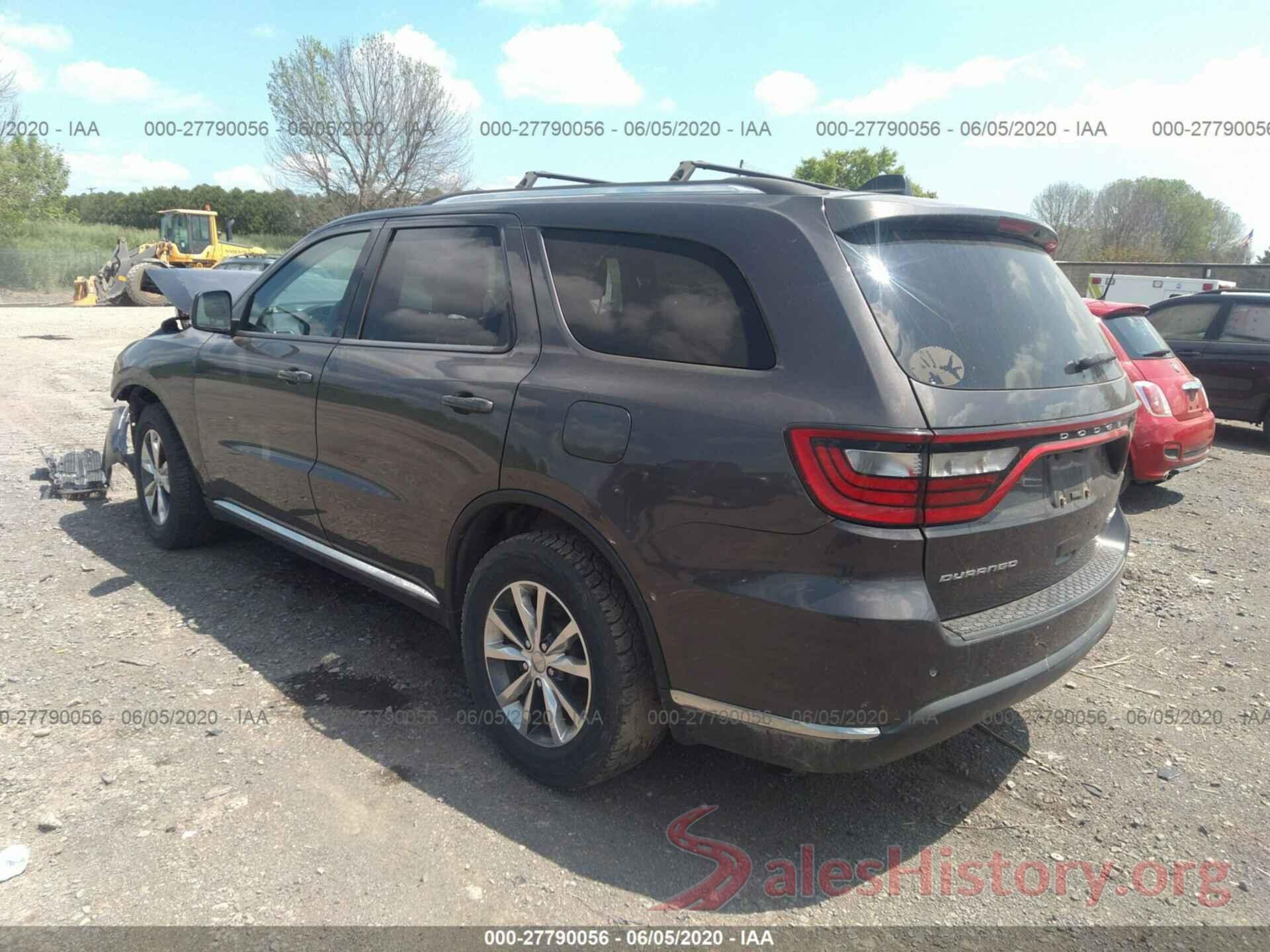 1C4RDHDG7GC330518 2016 DODGE DURANGO