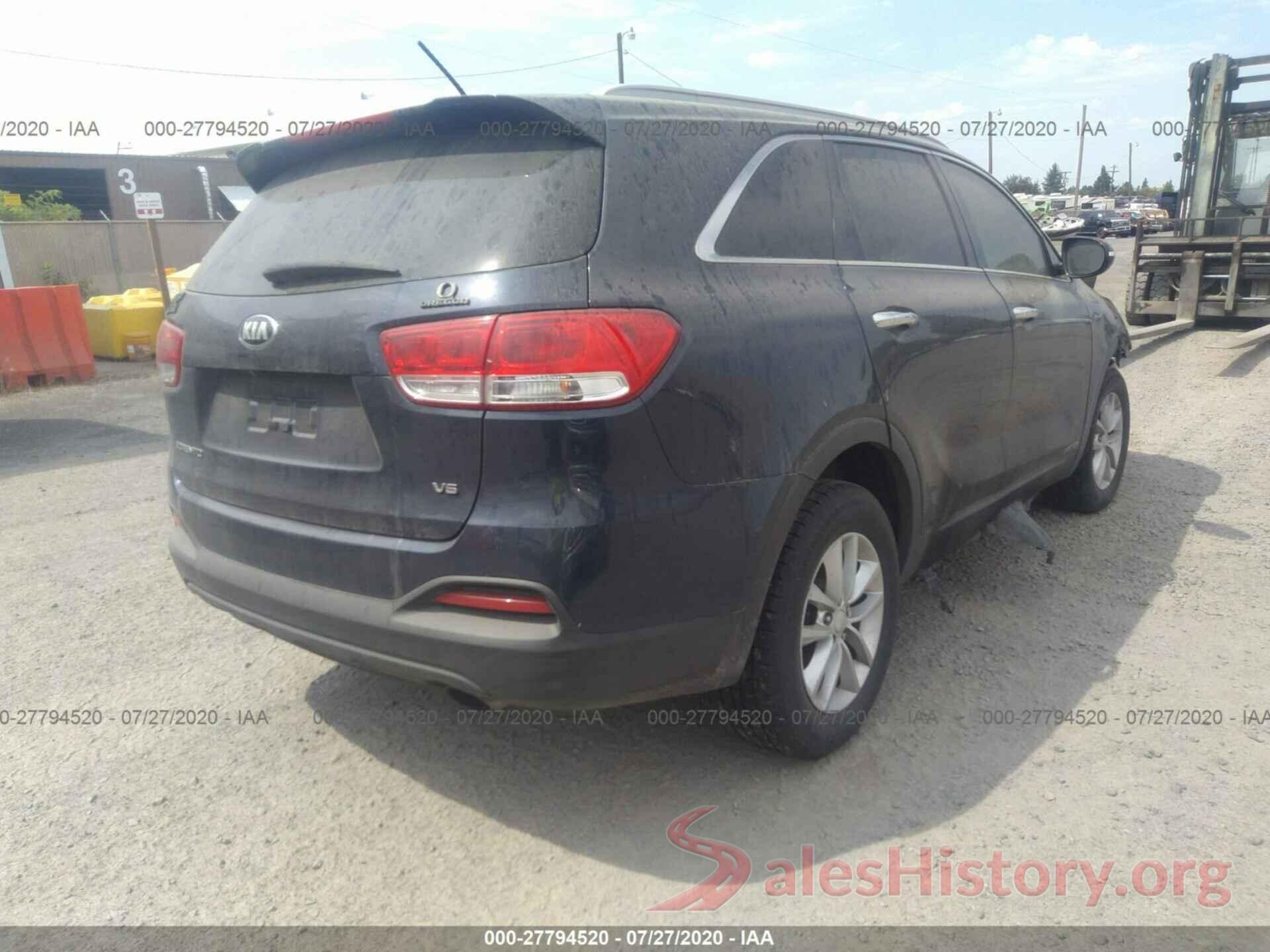 5XYPGDA56HG192039 2017 KIA Sorento