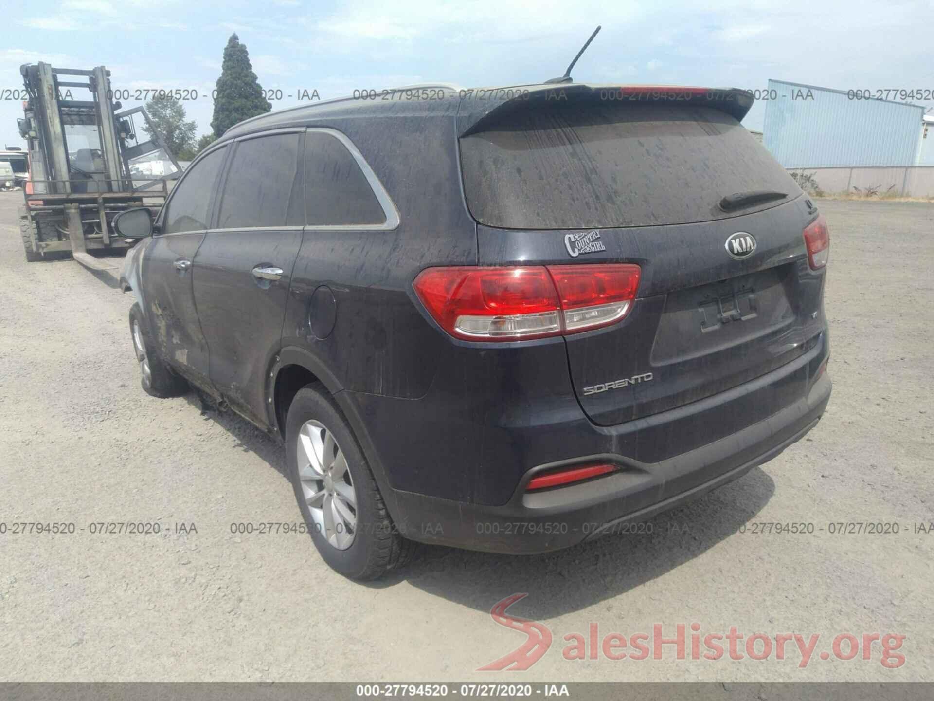 5XYPGDA56HG192039 2017 KIA Sorento