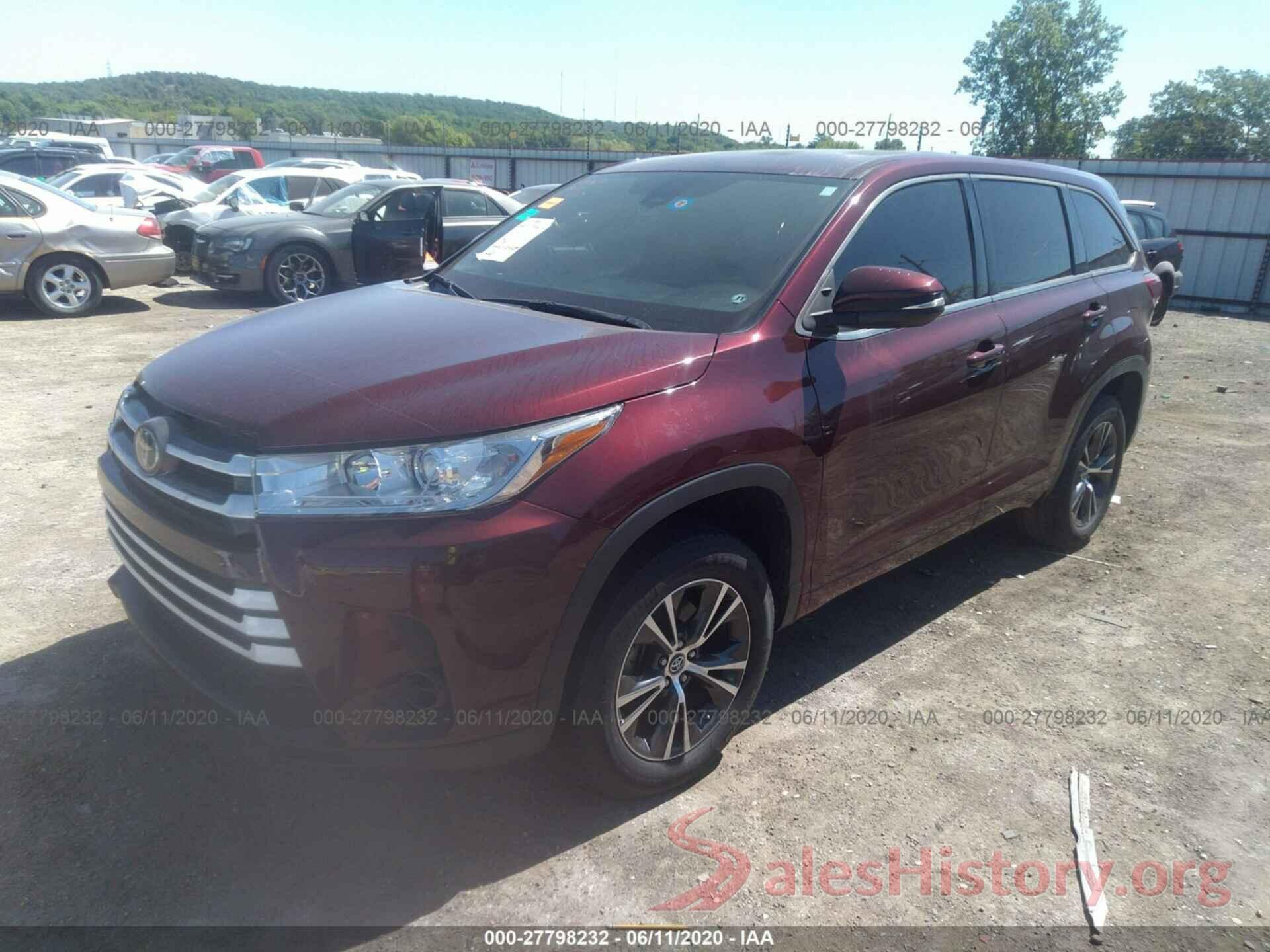 5TDZARFH0JS037926 2018 TOYOTA HIGHLANDER