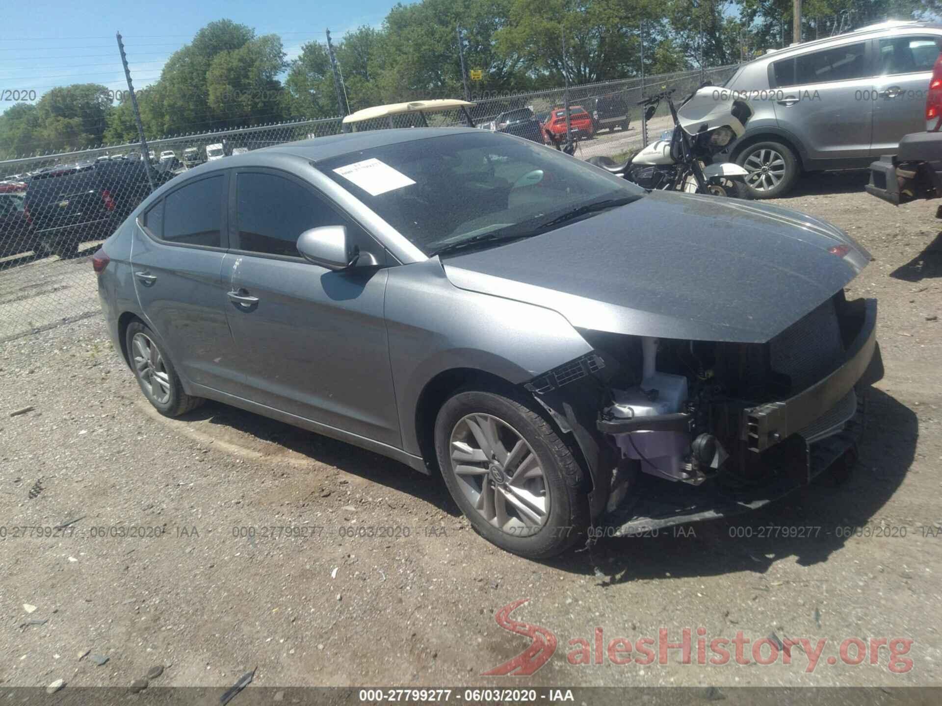 KMHD84LF5KU780408 2019 HYUNDAI ELANTRA