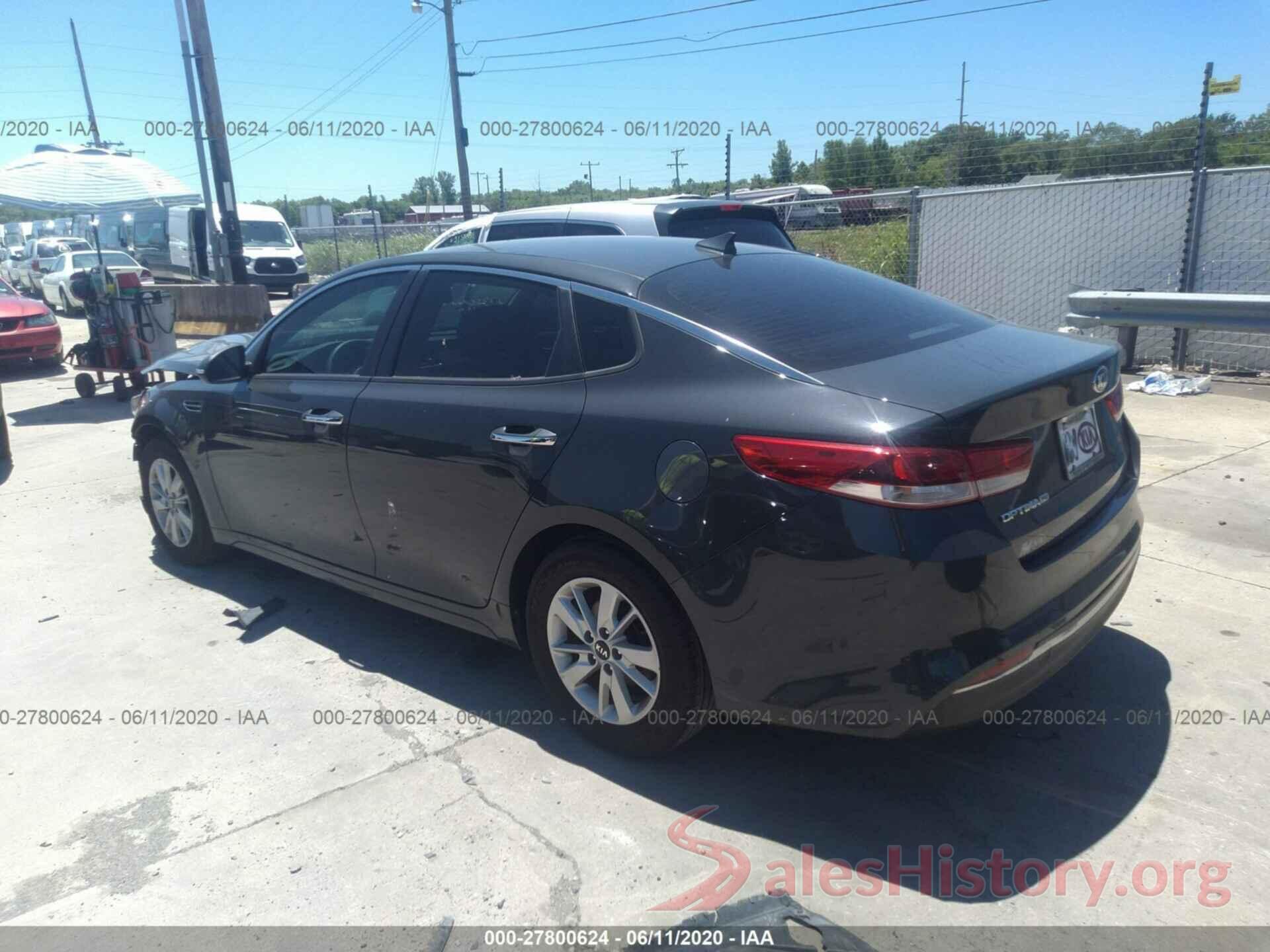 KNAGT4L37G5086789 2016 KIA Optima