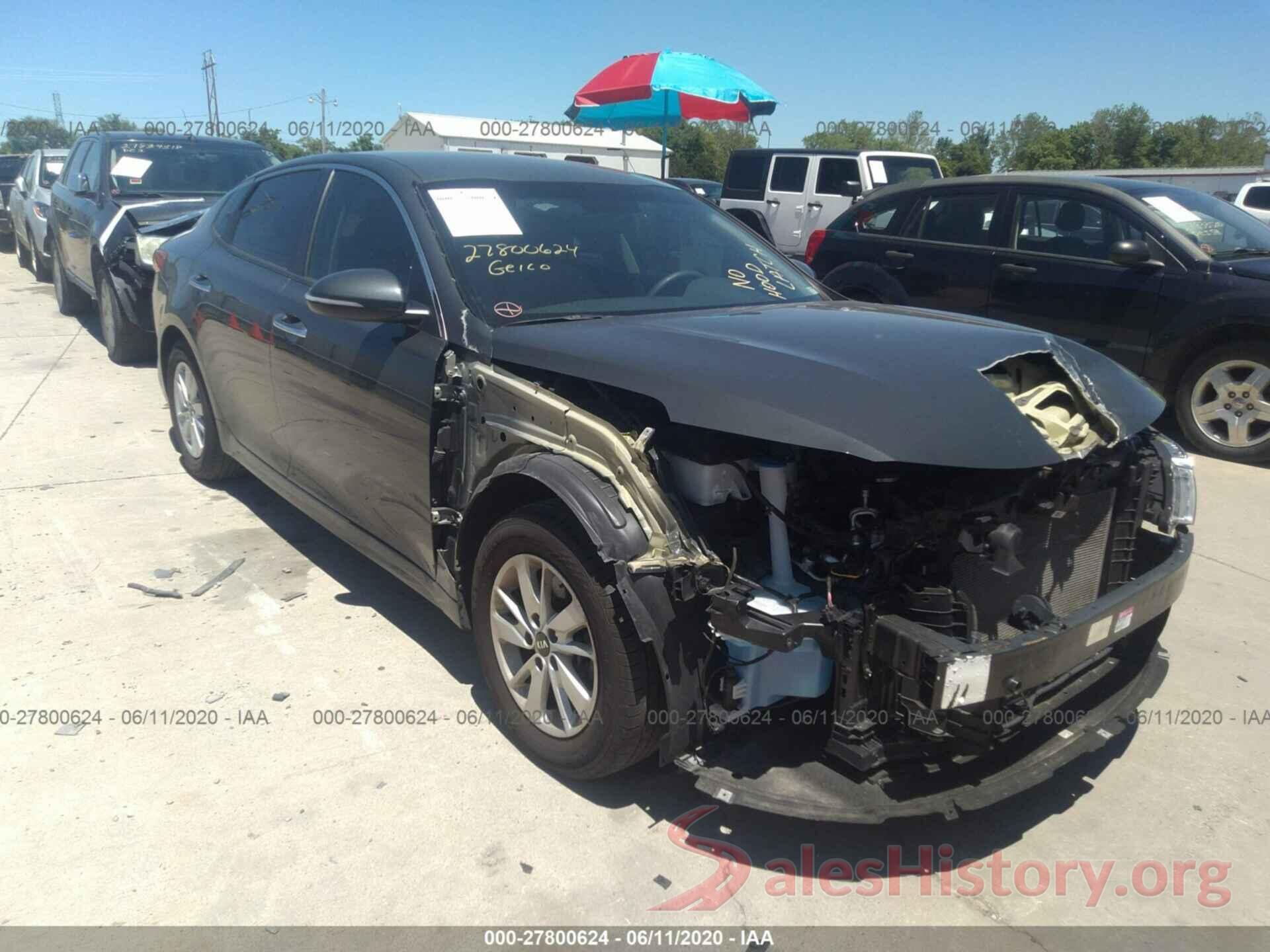 KNAGT4L37G5086789 2016 KIA Optima