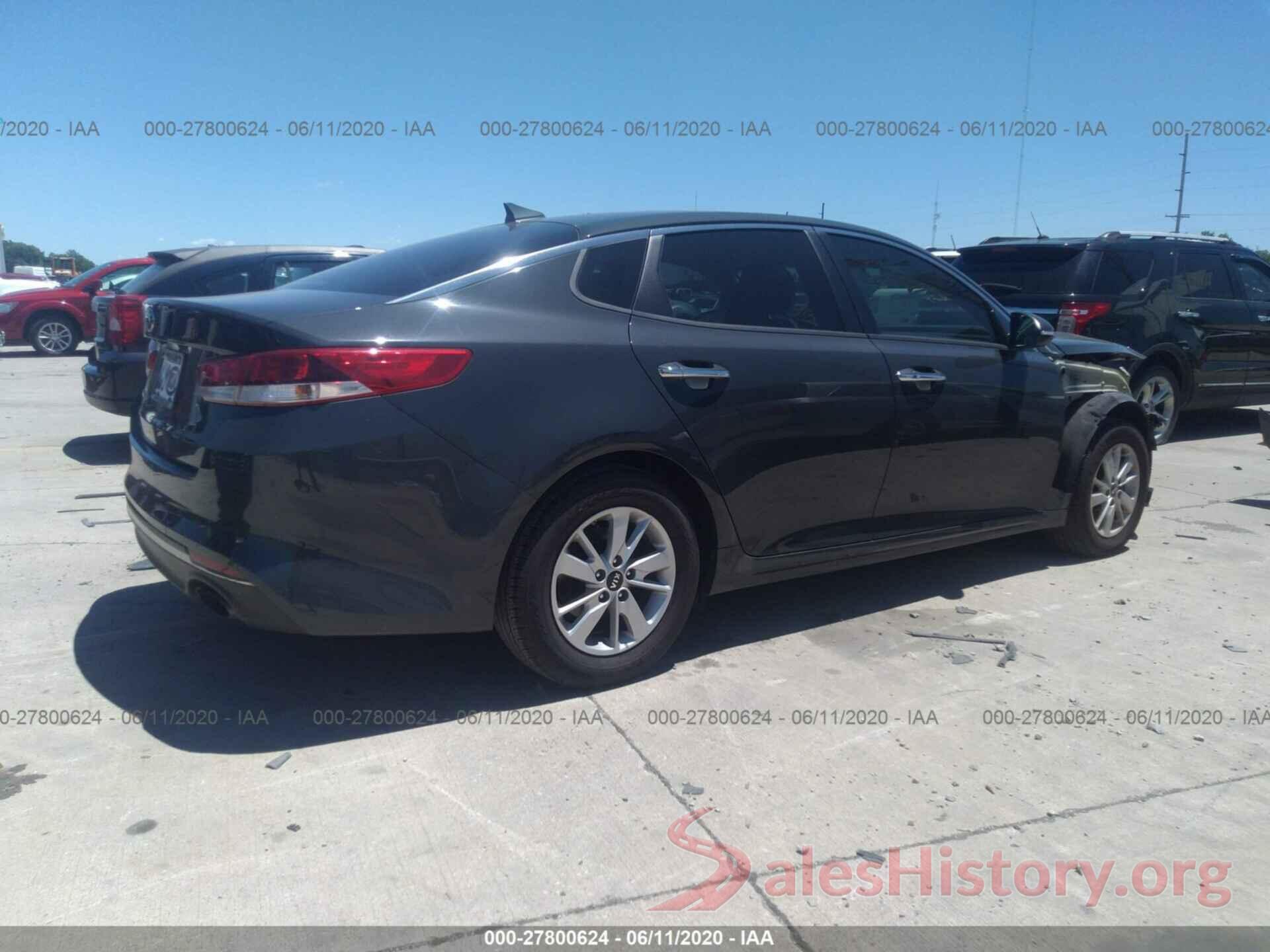 KNAGT4L37G5086789 2016 KIA Optima