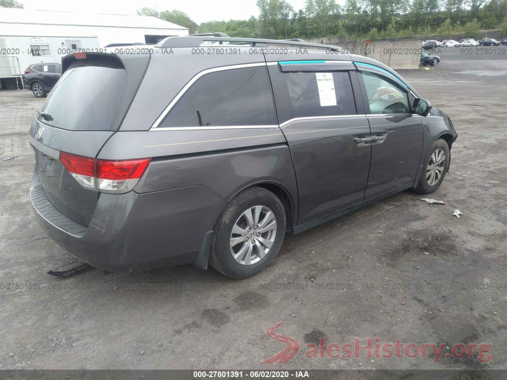 5FNRL5H69GB097523 2016 Honda Odyssey