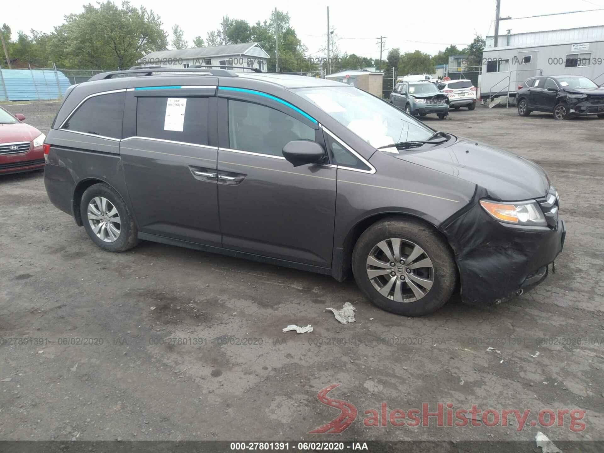 5FNRL5H69GB097523 2016 Honda Odyssey