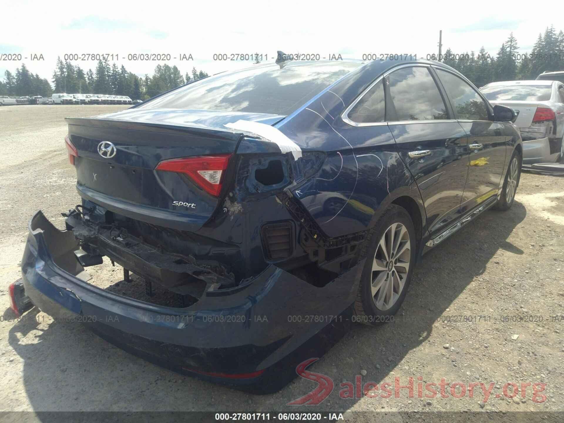 5NPE34AFXGH414679 2016 HYUNDAI SONATA