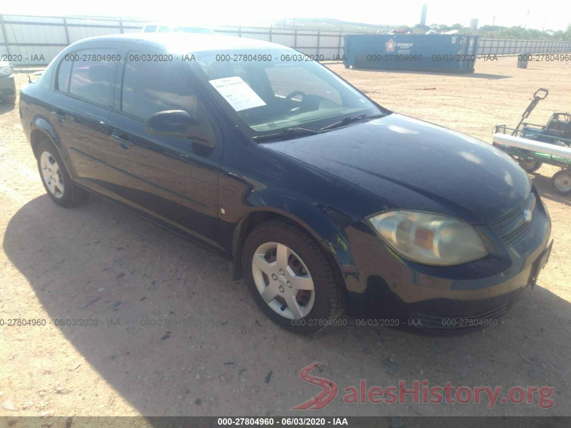 1FM5K8AR2HGC78196 2008 CHEVROLET COBALT