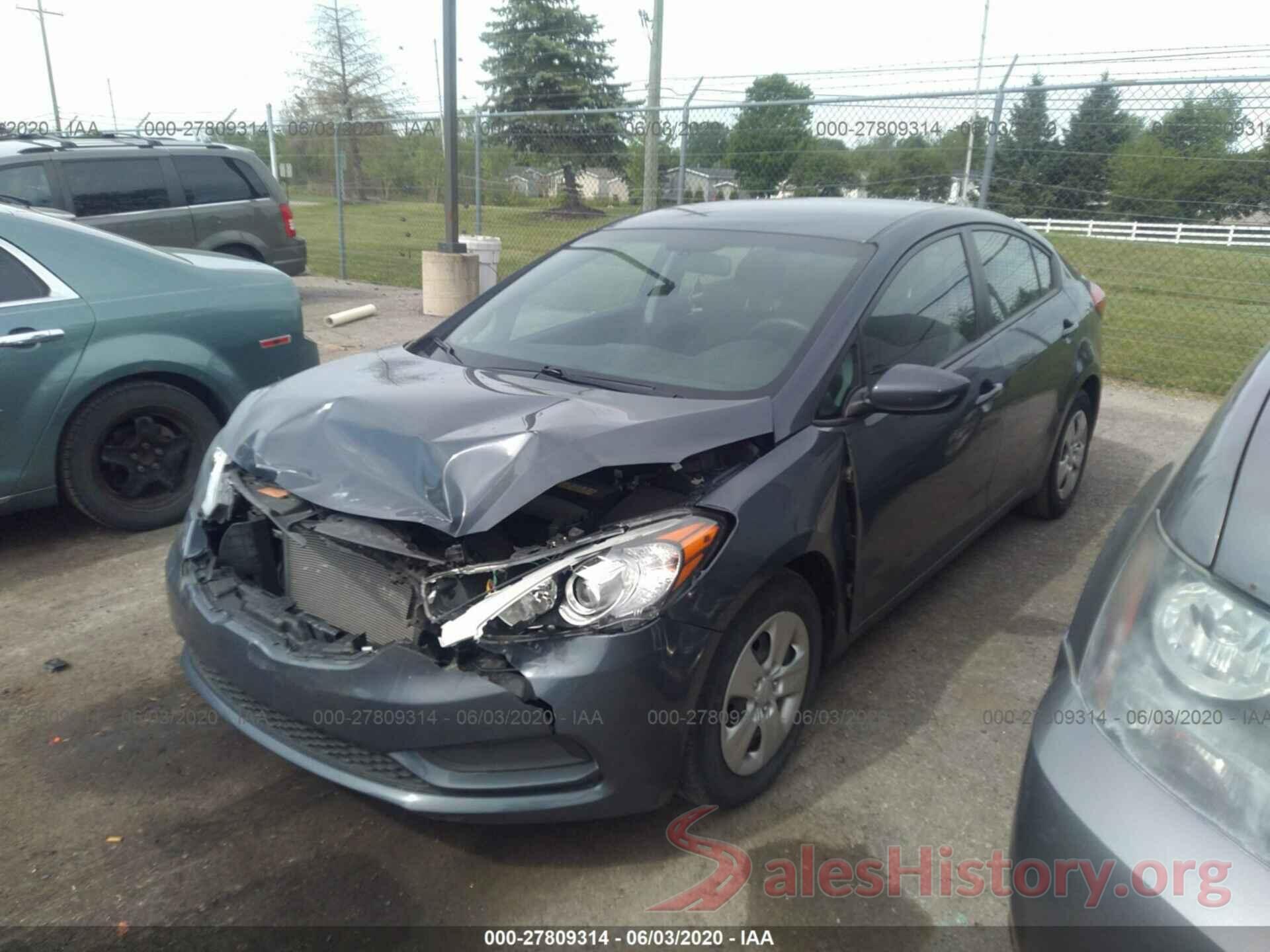 KNAFK4A66G5469182 2016 KIA Forte