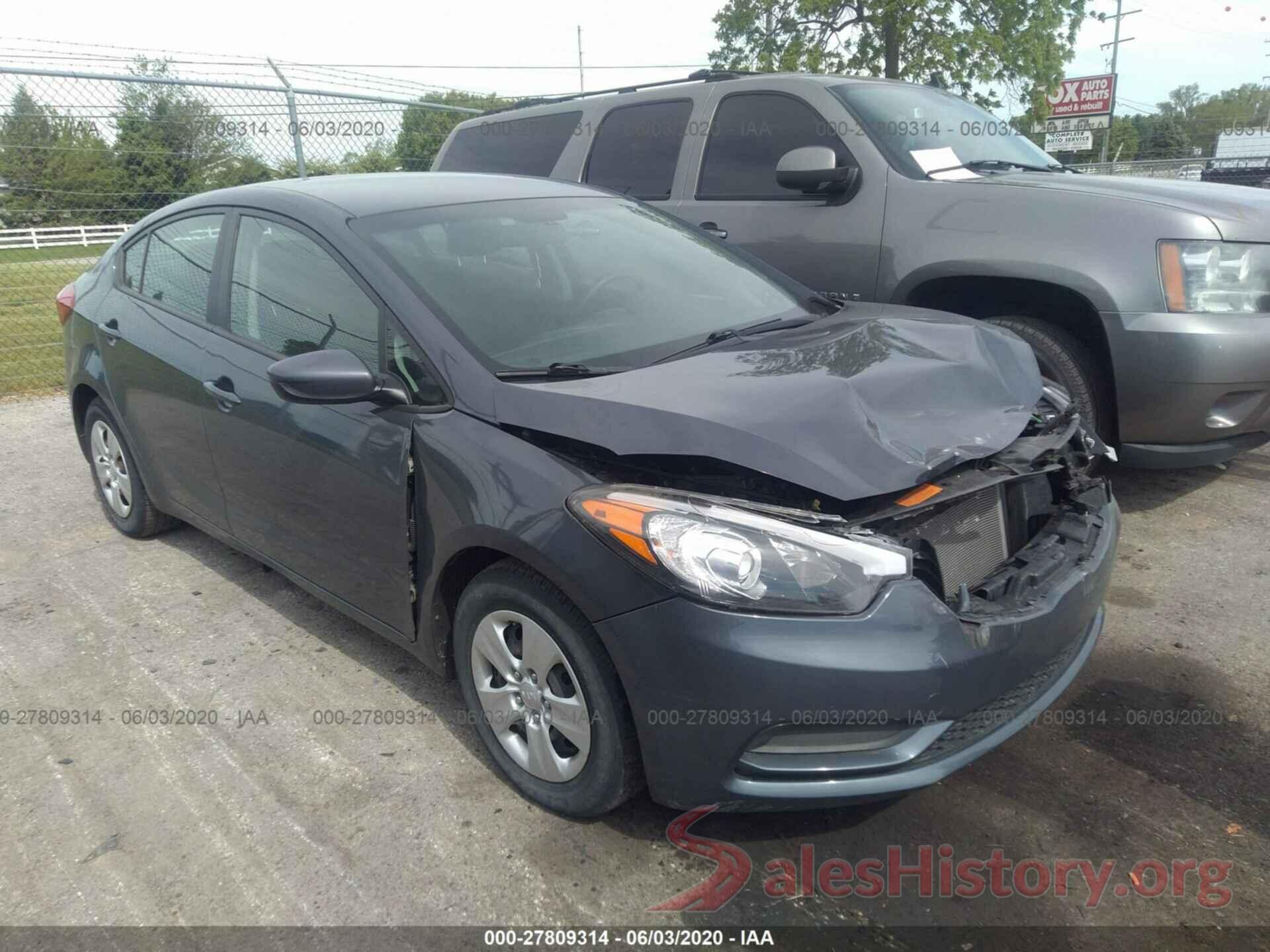 KNAFK4A66G5469182 2016 KIA Forte