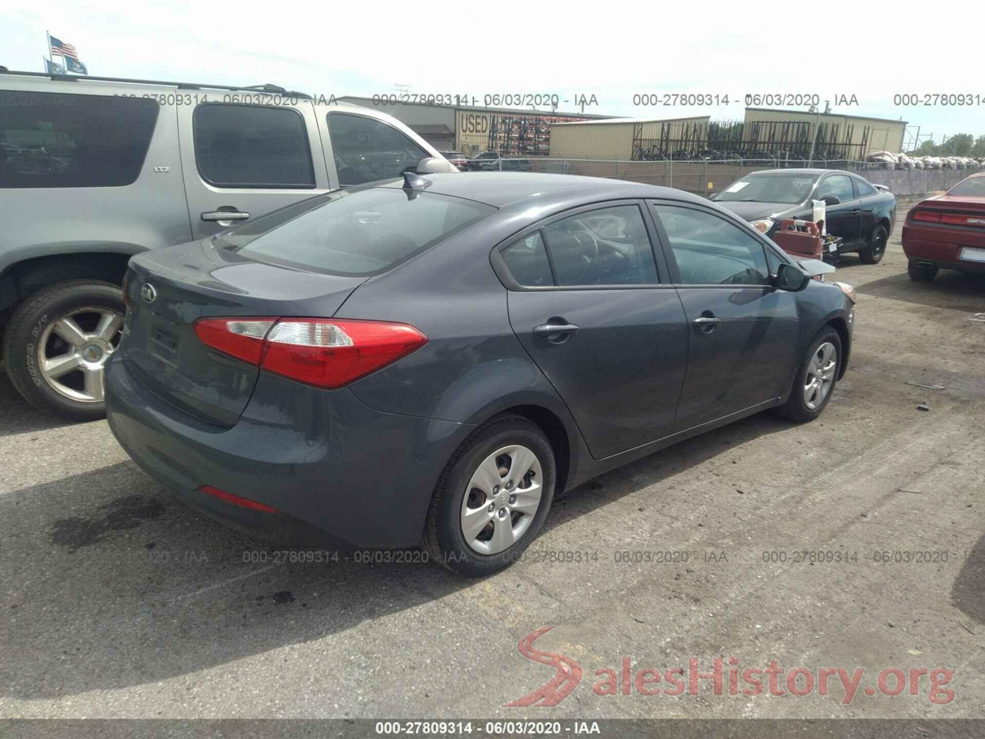 KNAFK4A66G5469182 2016 KIA Forte