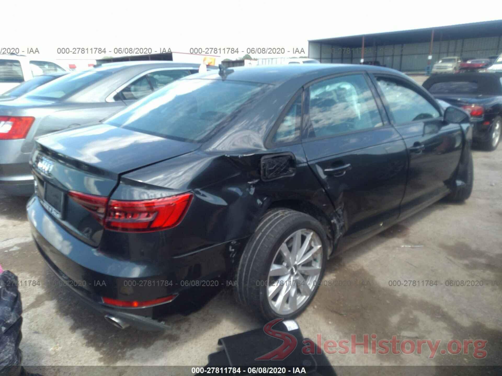 WAUGNAF4XHN021191 2017 Audi A4